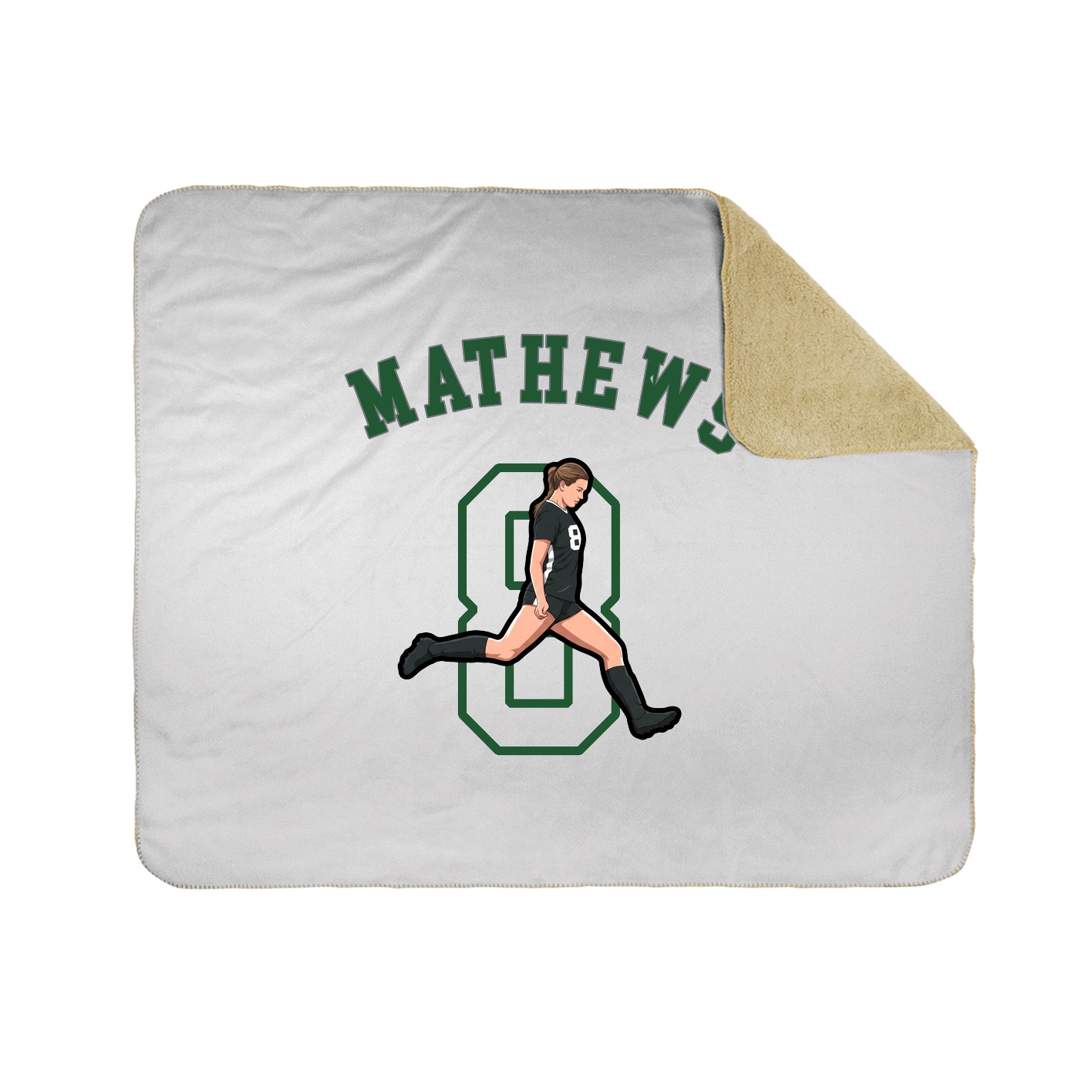 Throw Blanket — Shirsey Arch in White