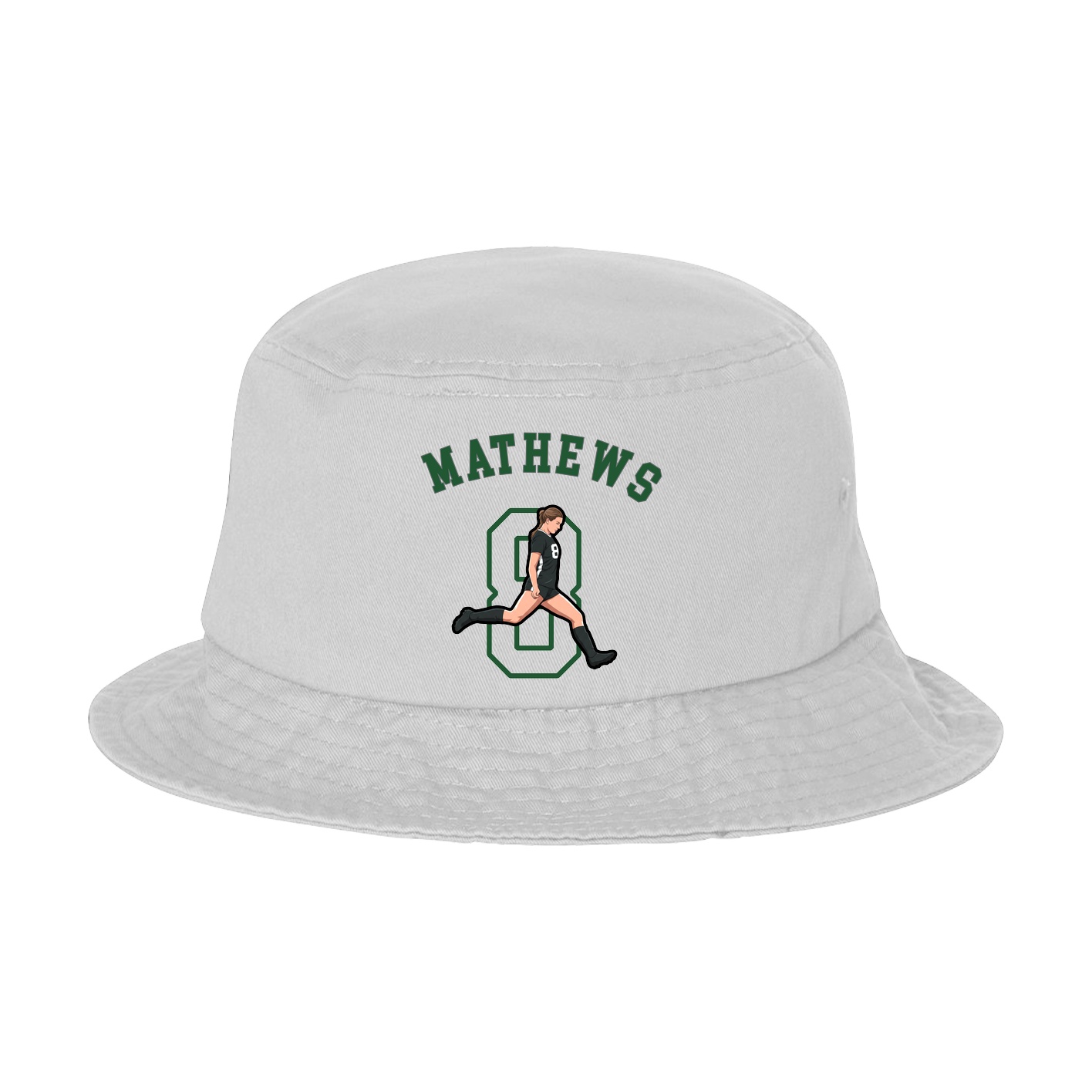 Bucket Cap — Shirsey Arch in White