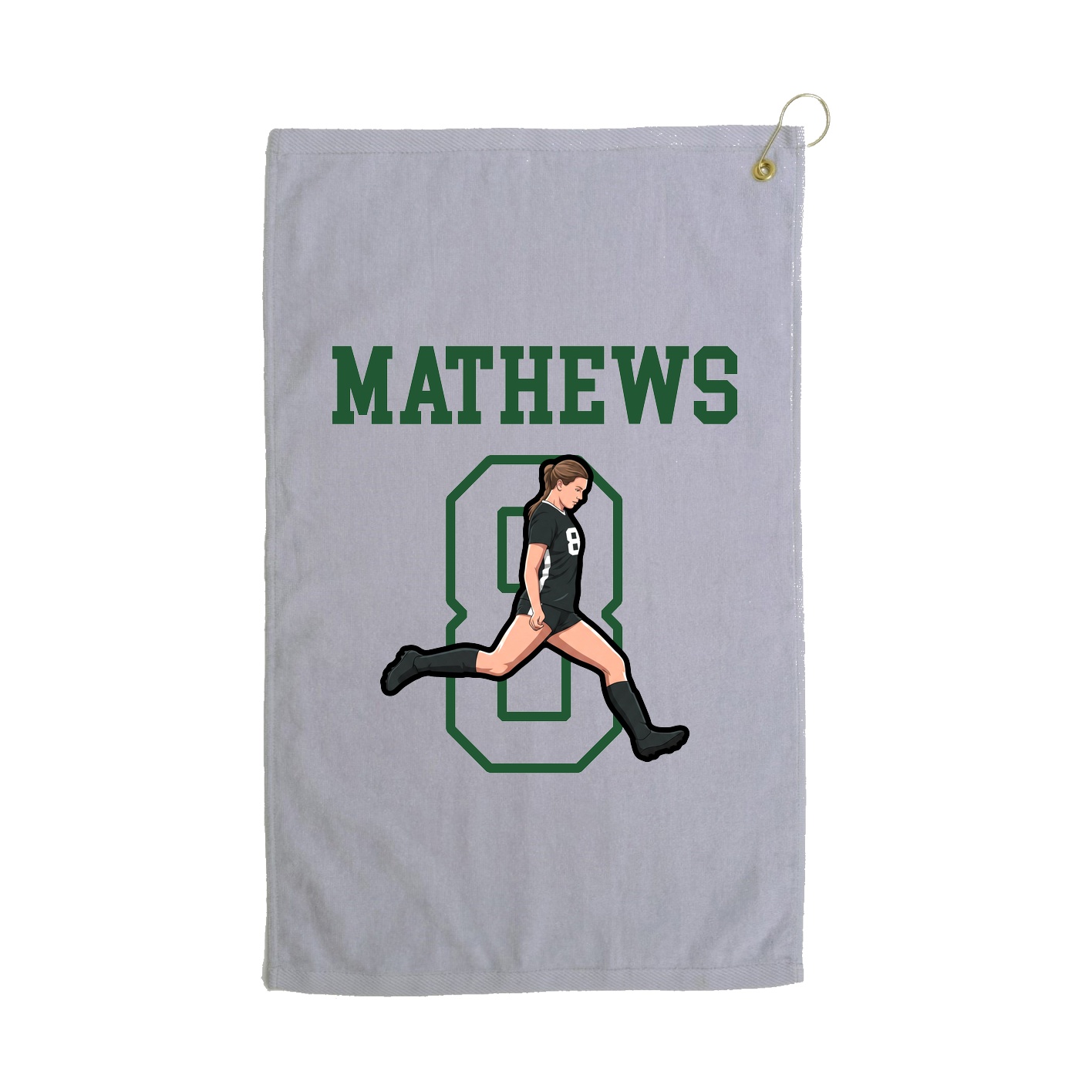Golf Towel — Shirsey in Grey