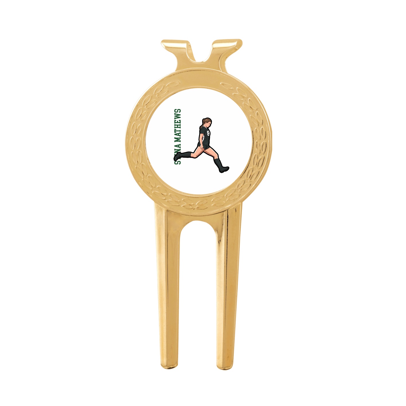 Divot Tool with Ball Marker — Name Vertical in Classic