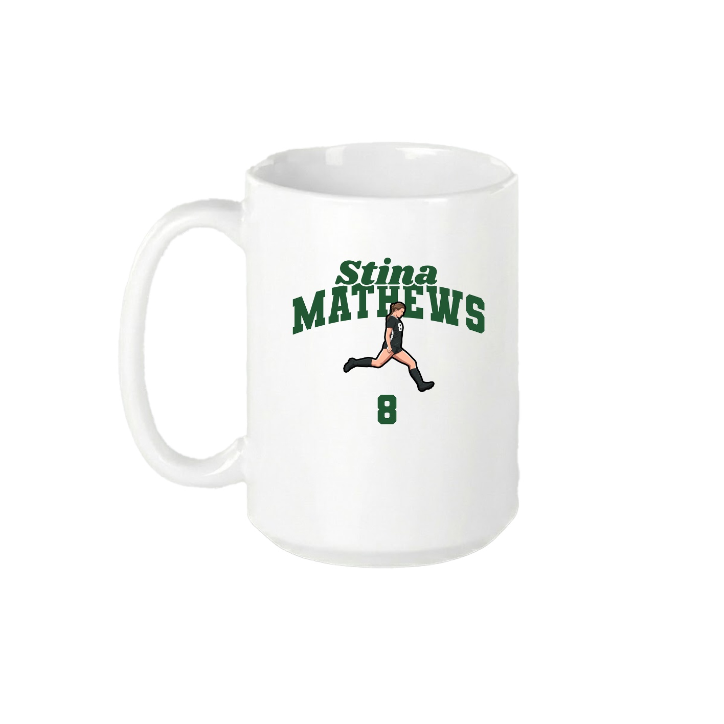 15oz Coffee Mug — Signature Arch in White