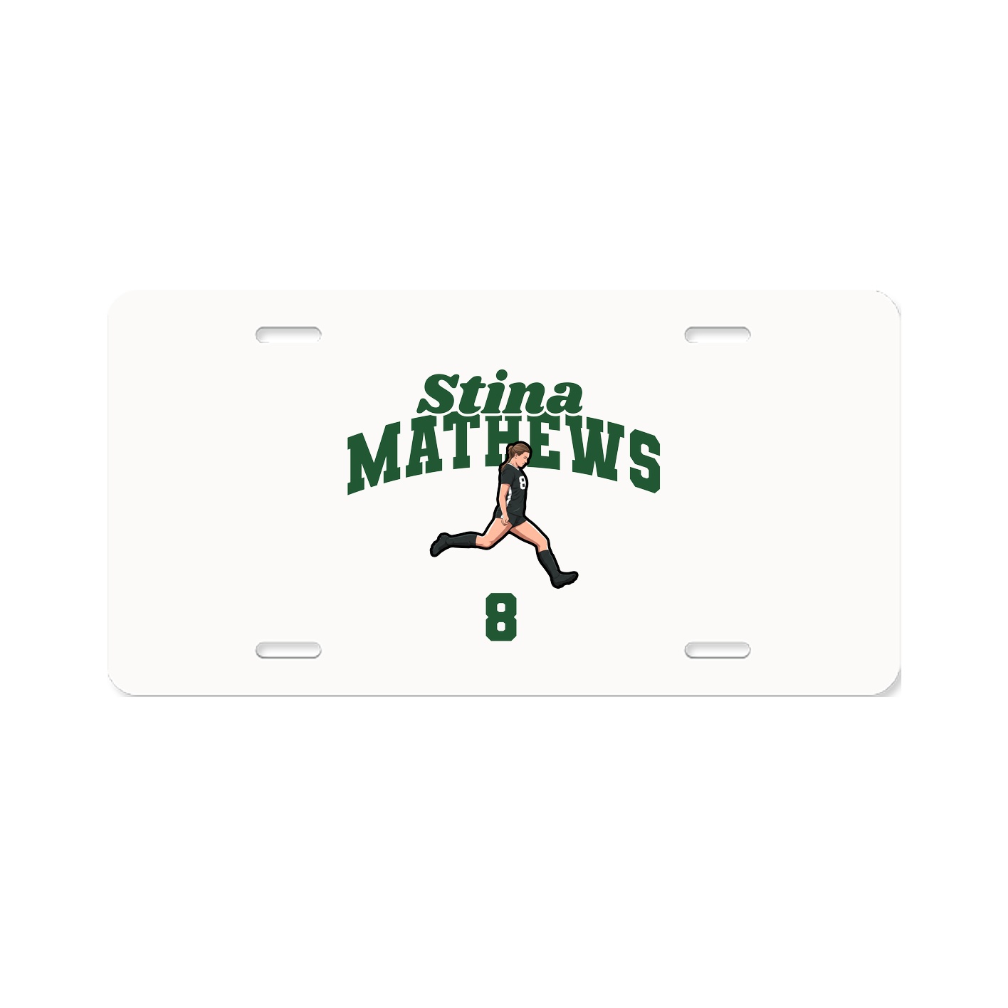 License Plate — Signature Arch in Classic