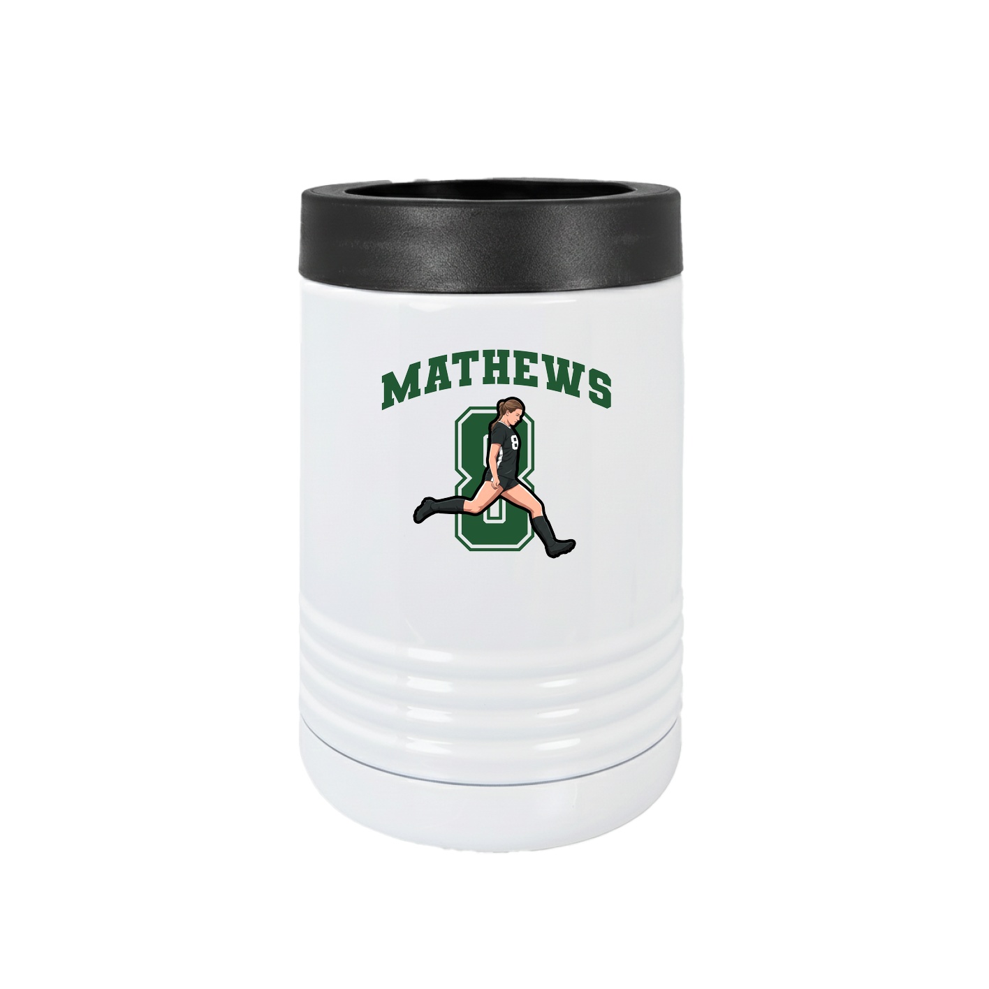 Beverage Holder — Number in White