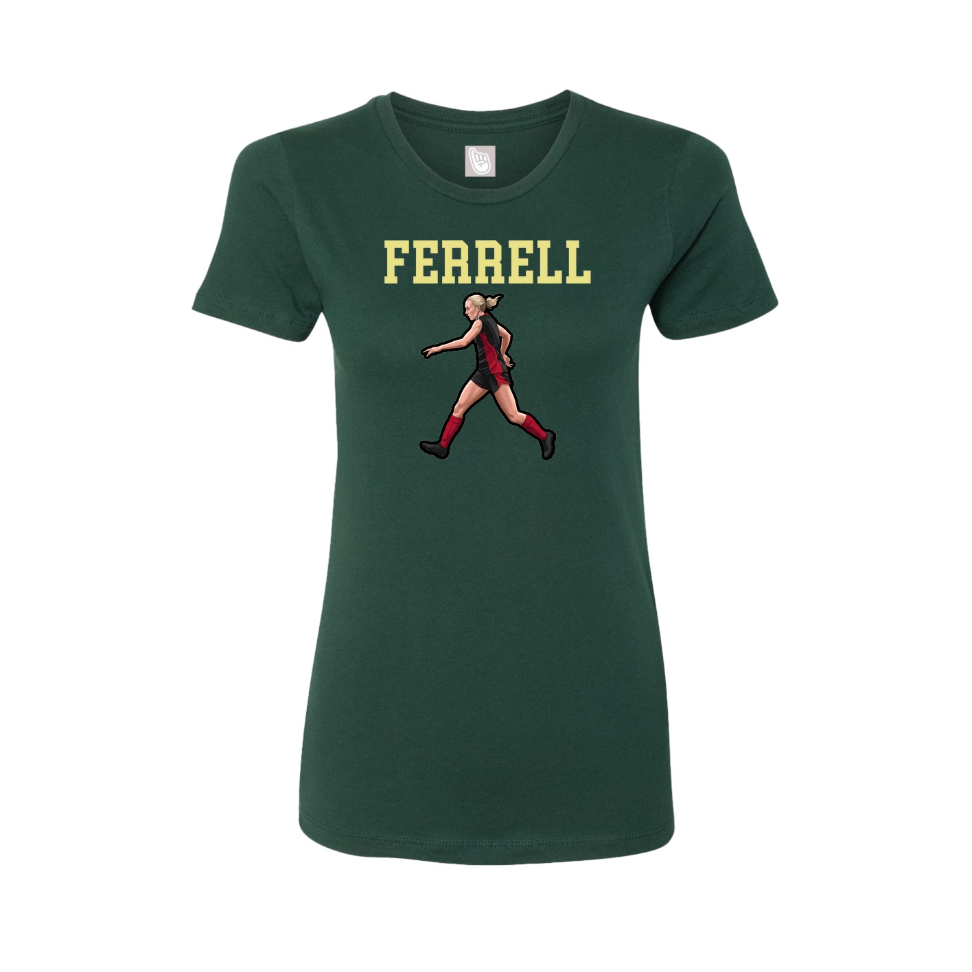 Fitted Women's Tee — Shirsey in Green