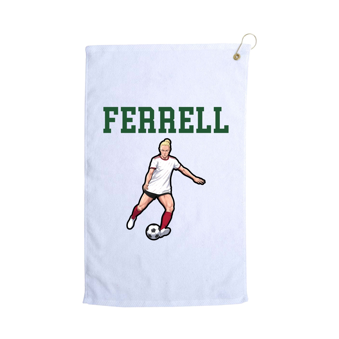 Golf Towel — Shirsey in White