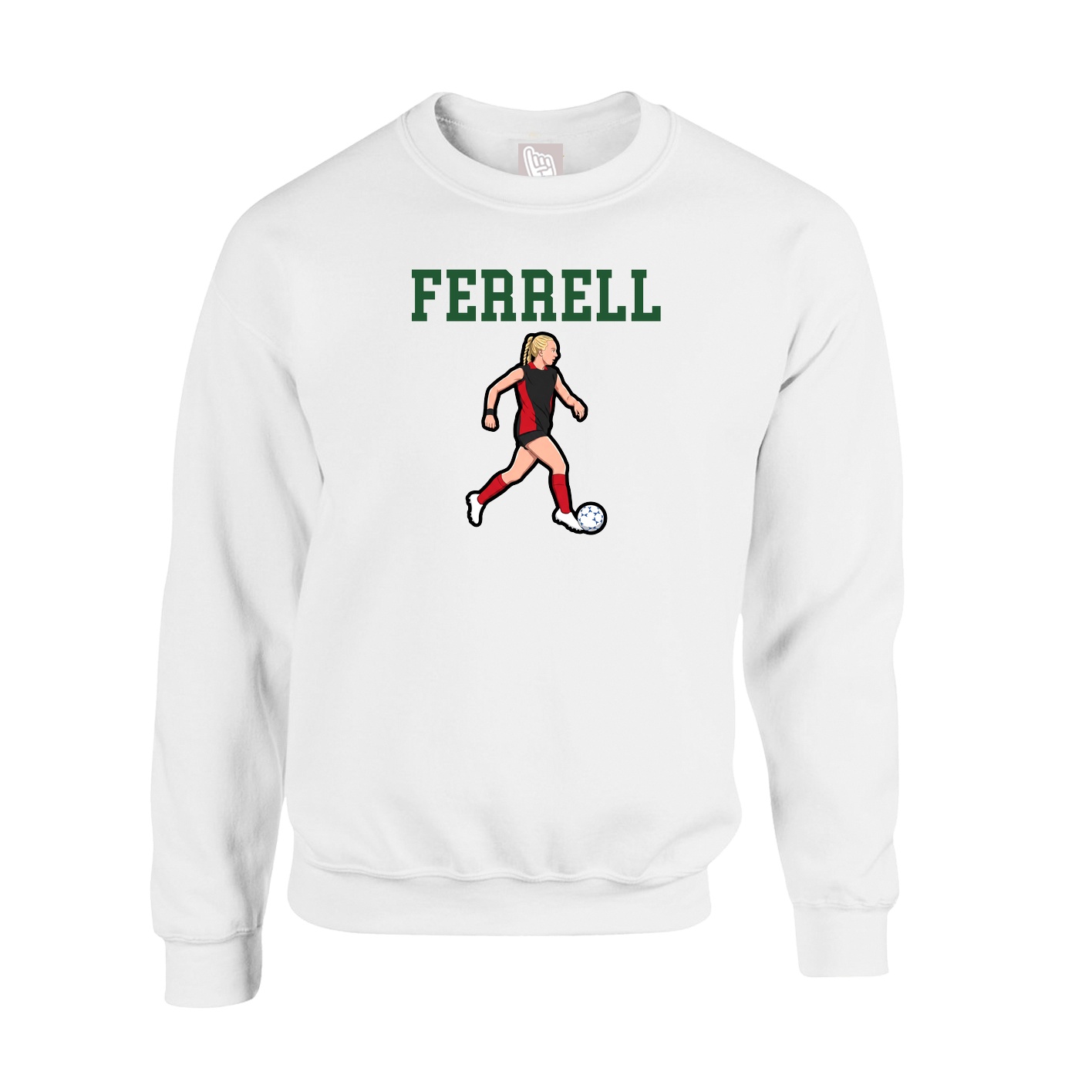 Fleece Crew — Shirsey in White