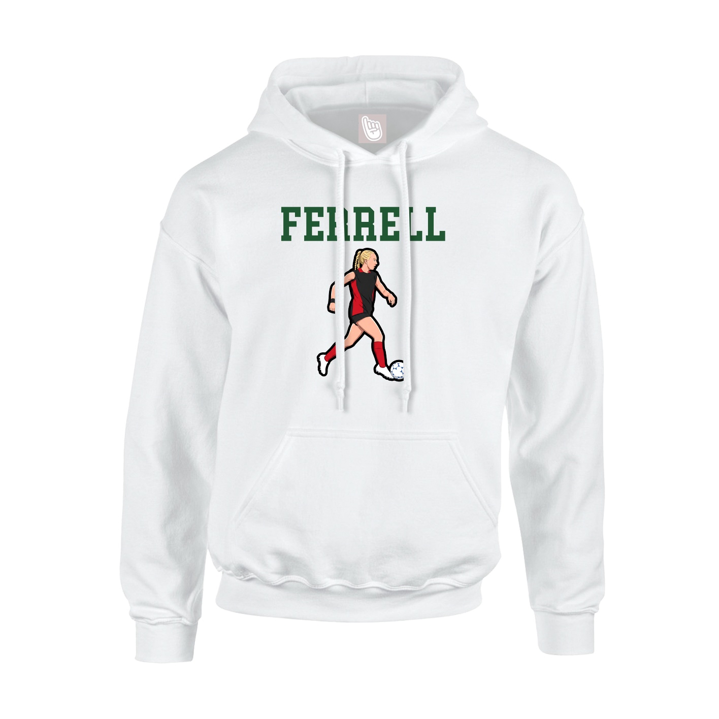 Youth Hoodie — Shirsey in White