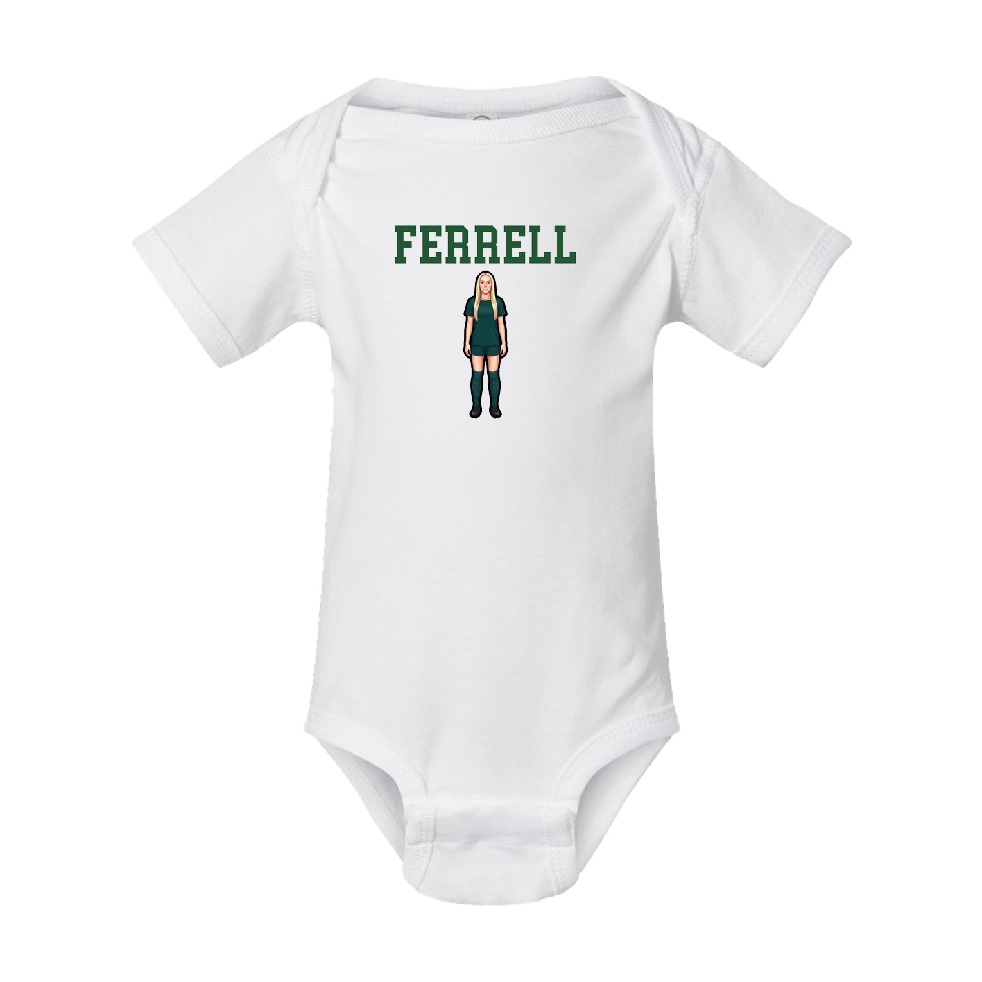 Baby Onesie — Shirsey in White
