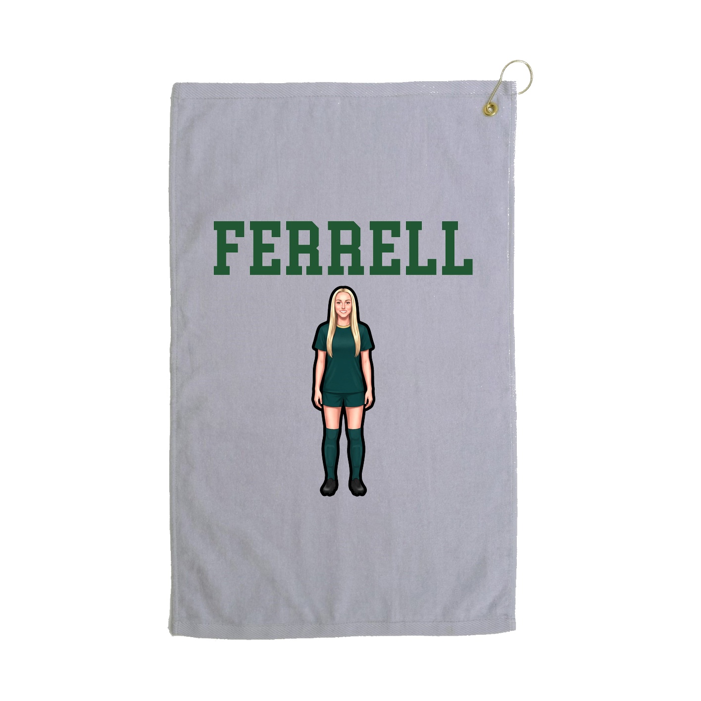 Golf Towel — Shirsey in Grey