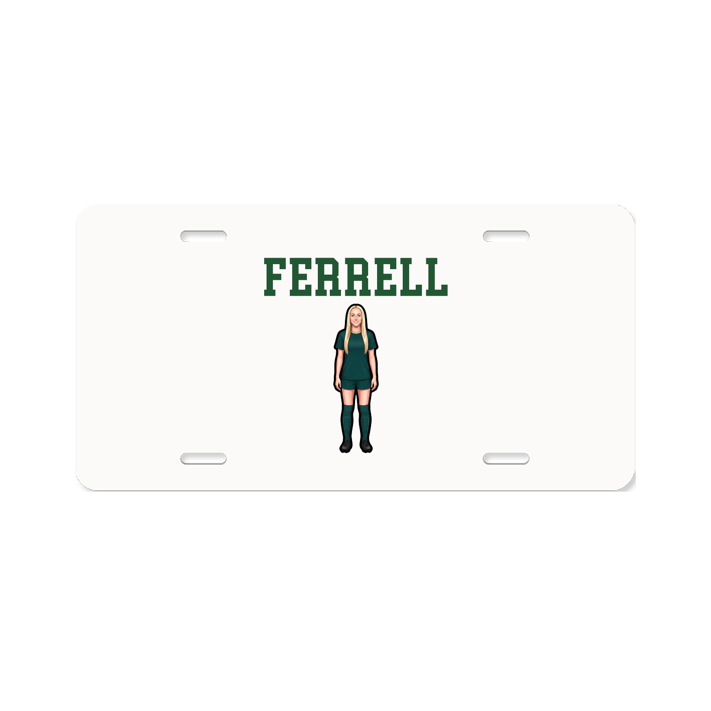 License Plate — Shirsey in Classic