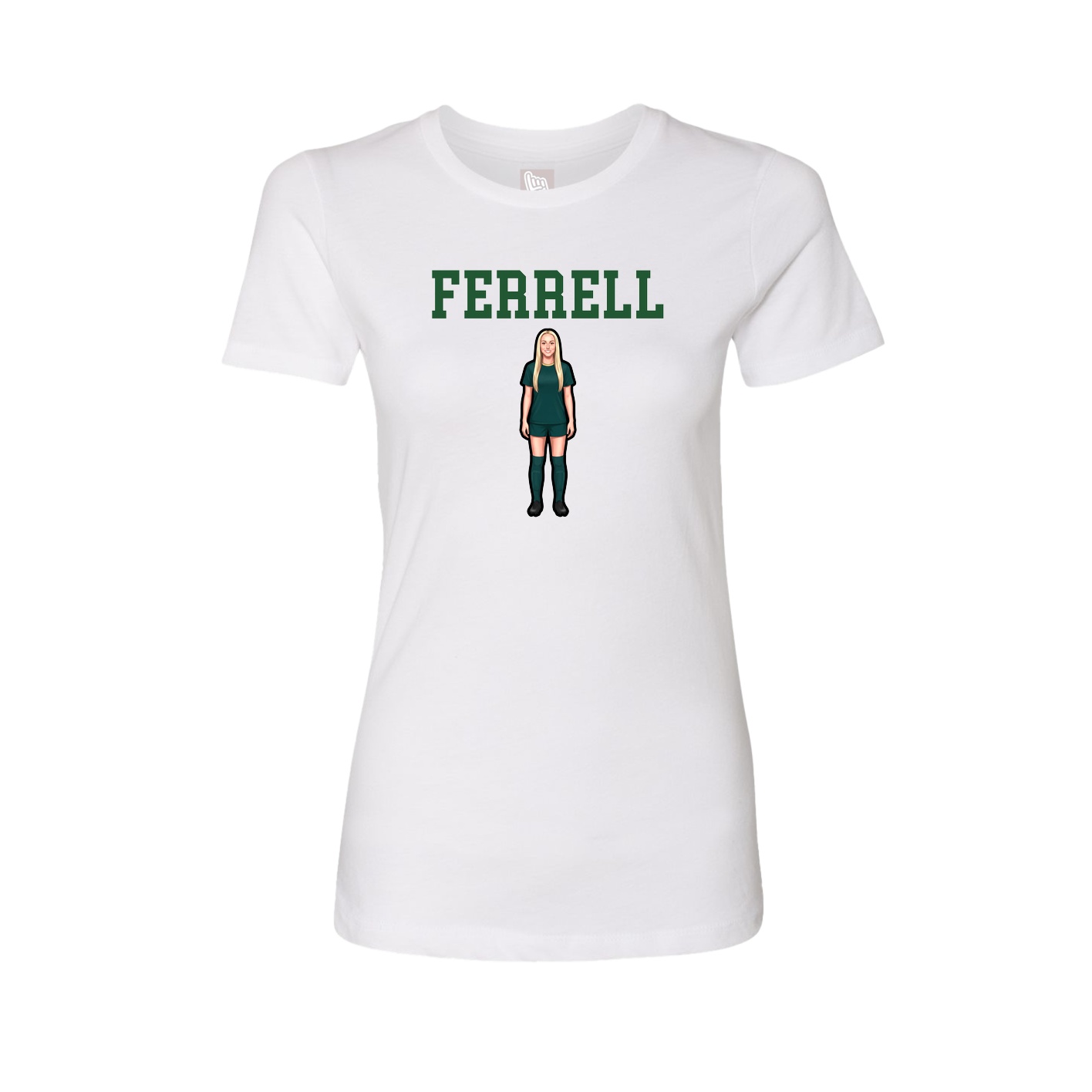 Fitted Women's Tee — Shirsey in White