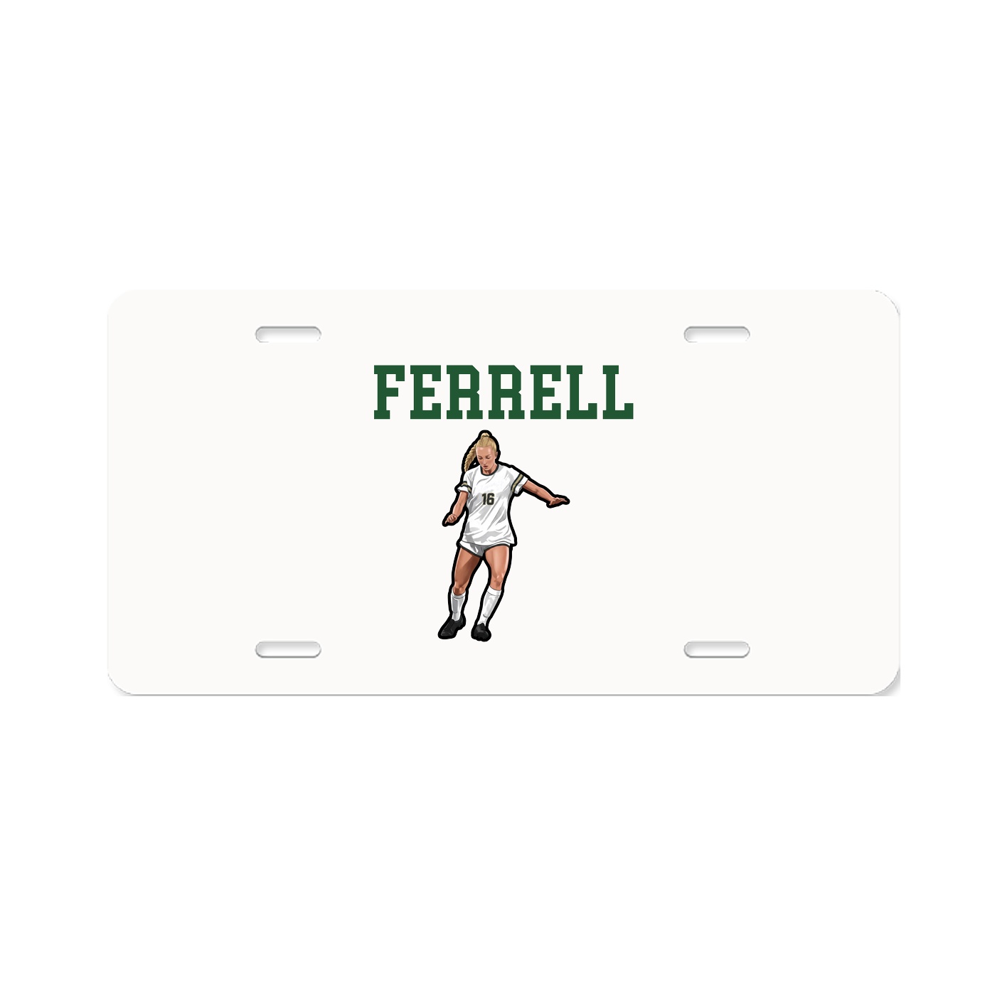 License Plate — Shirsey in Classic