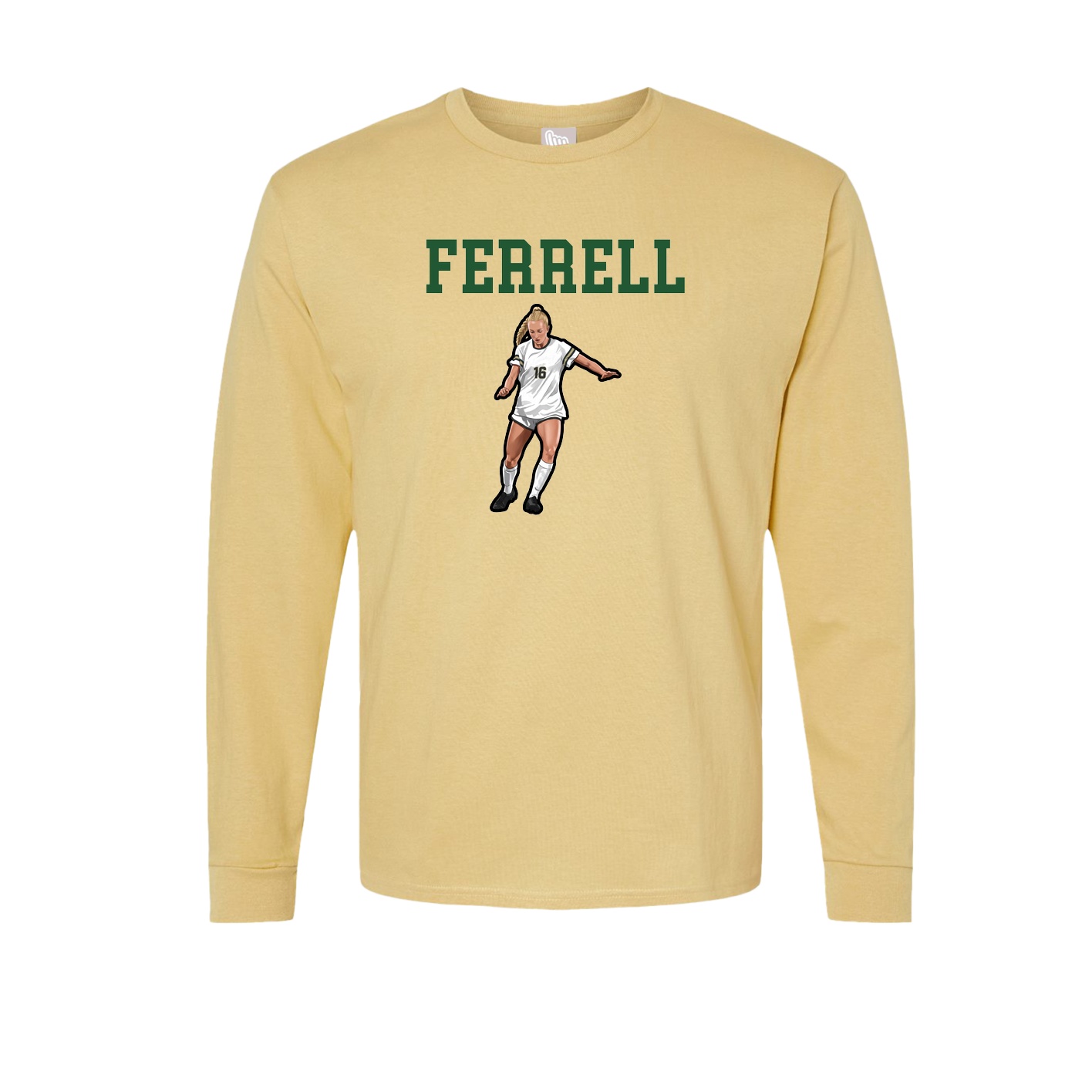 Long Sleeve Tee — Shirsey in Vegas Gold