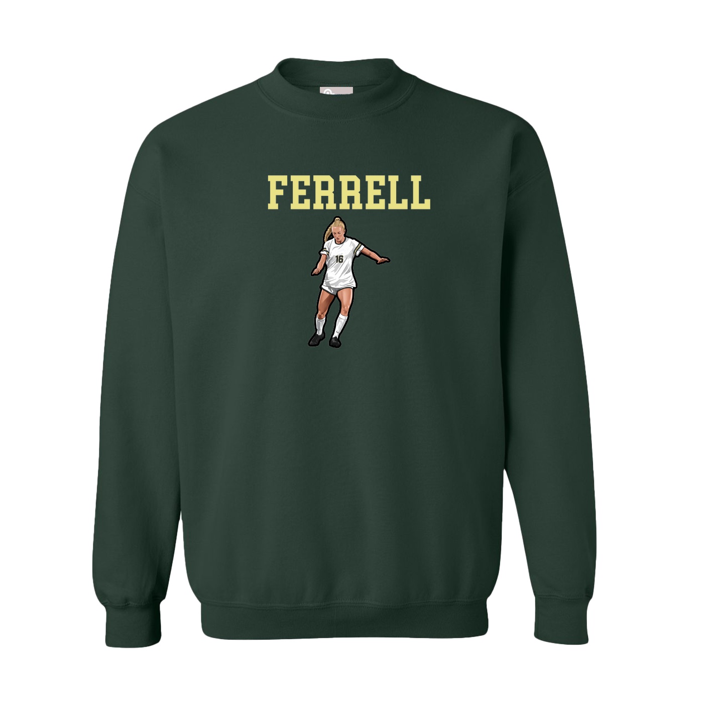 Fleece Crew — Shirsey in Green
