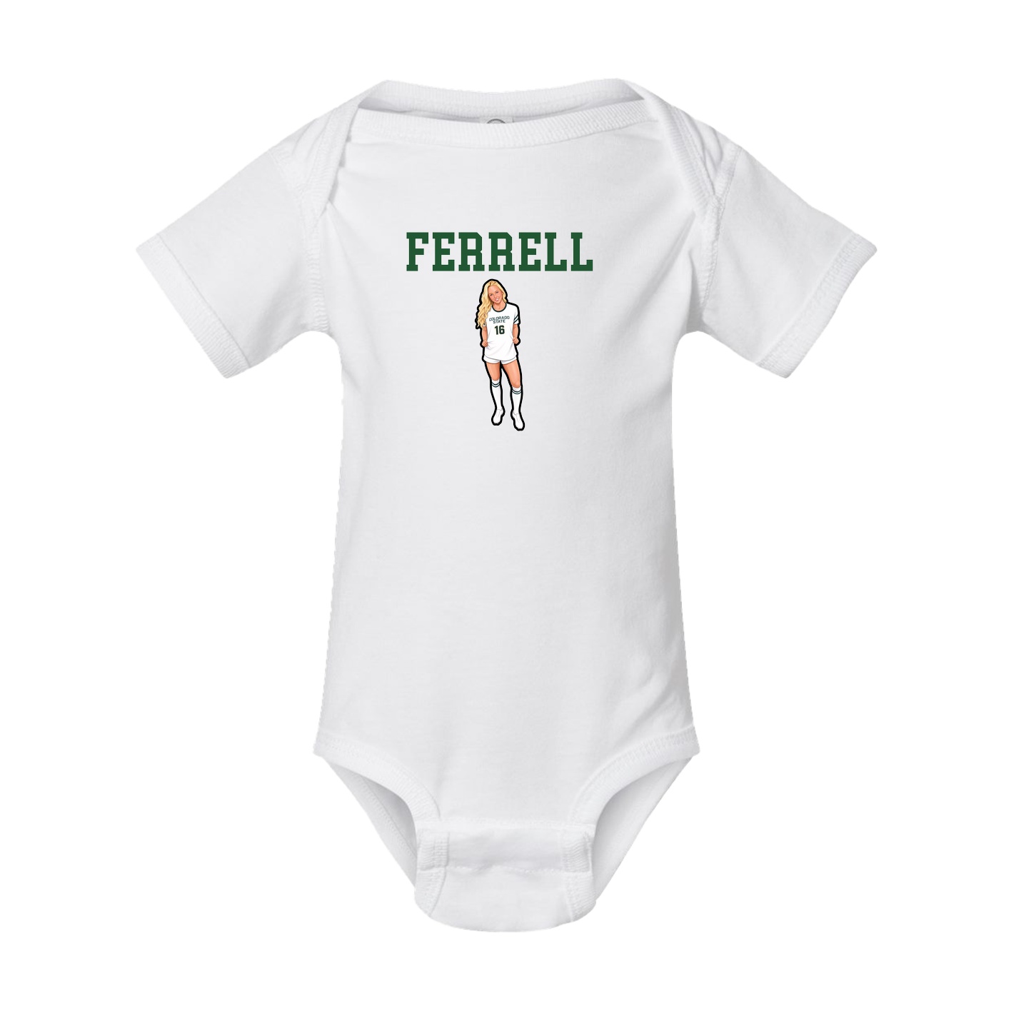 Baby Onesie — Shirsey in White