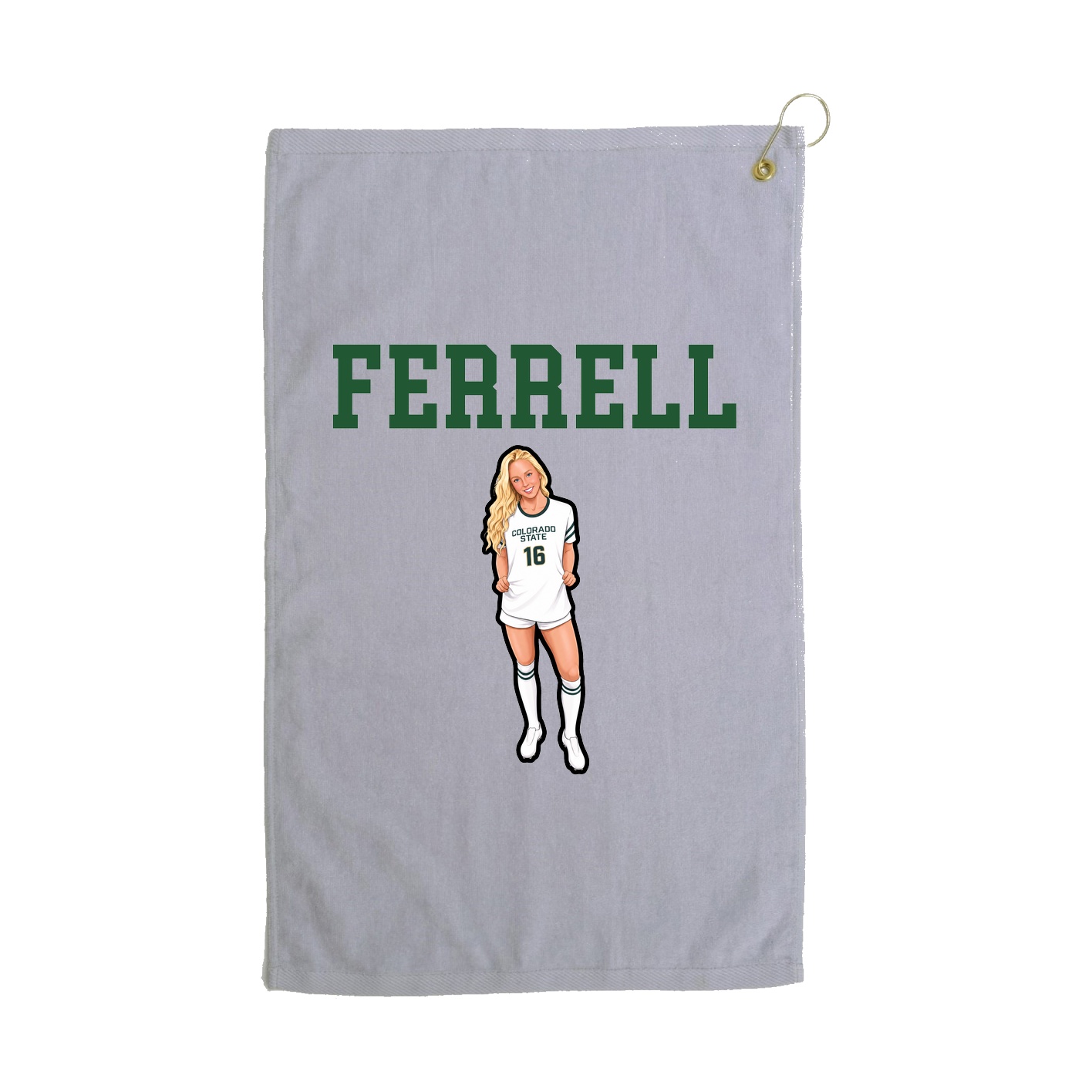 Golf Towel — Shirsey in Grey