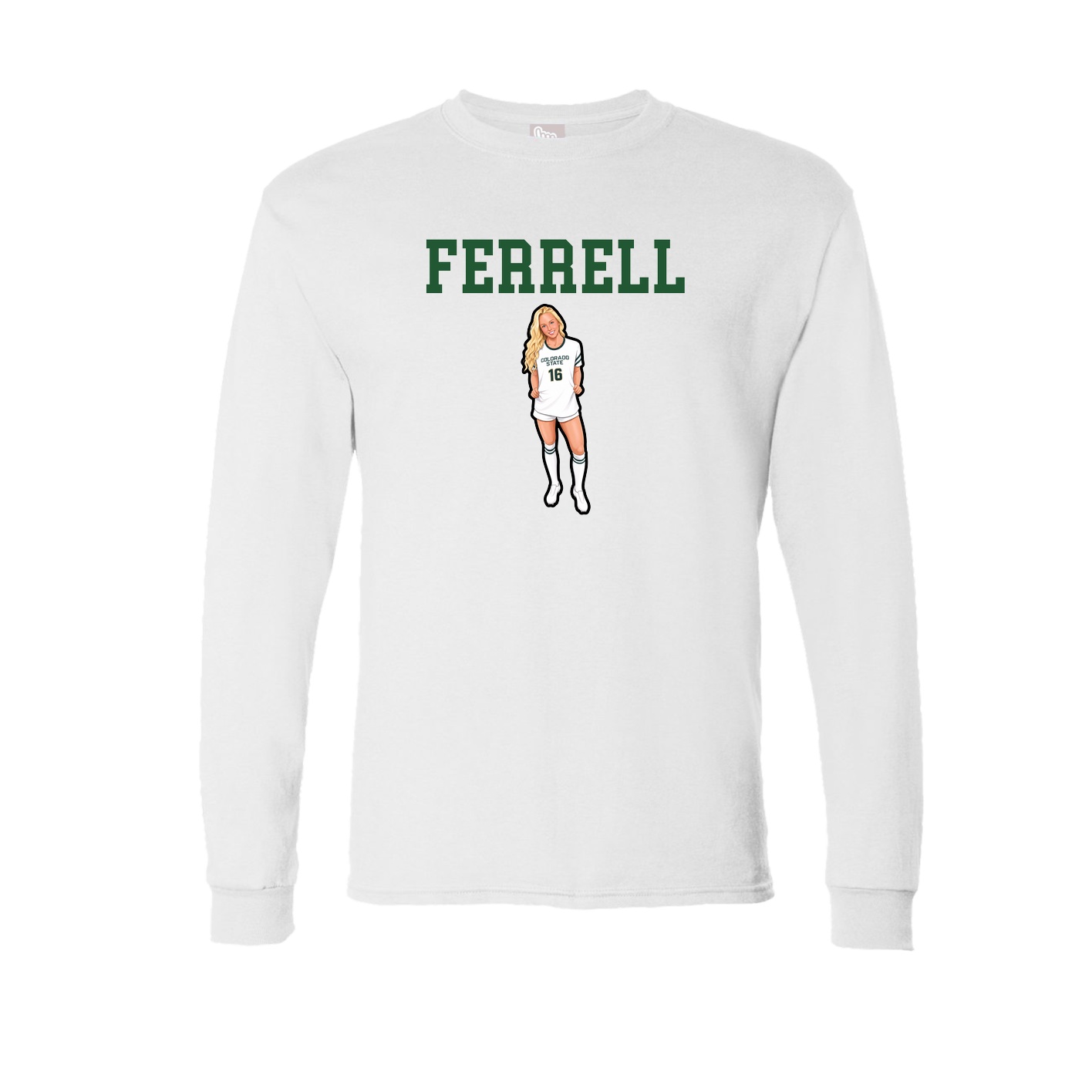 Long Sleeve Tee — Shirsey in White