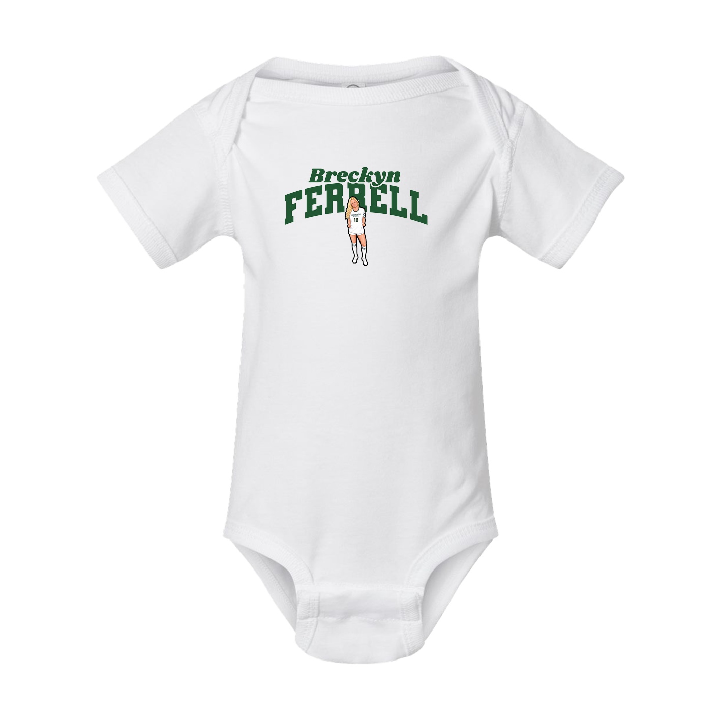 Baby Onesie — Signature Arch in White