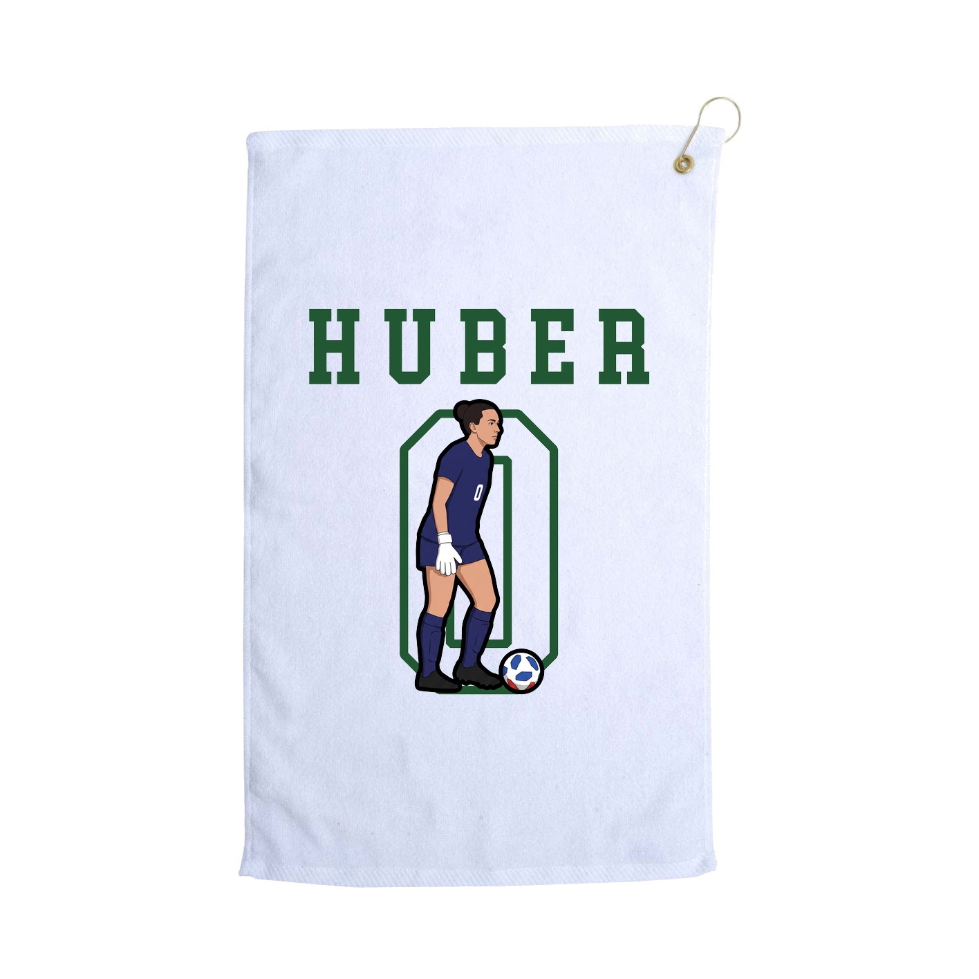 Golf Towel — Shirsey in White