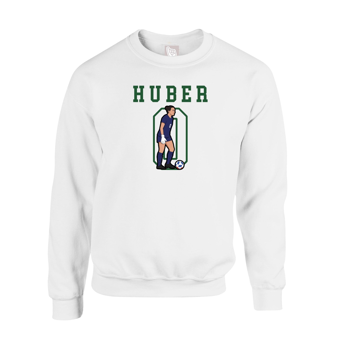 Fleece Crew — Shirsey in White