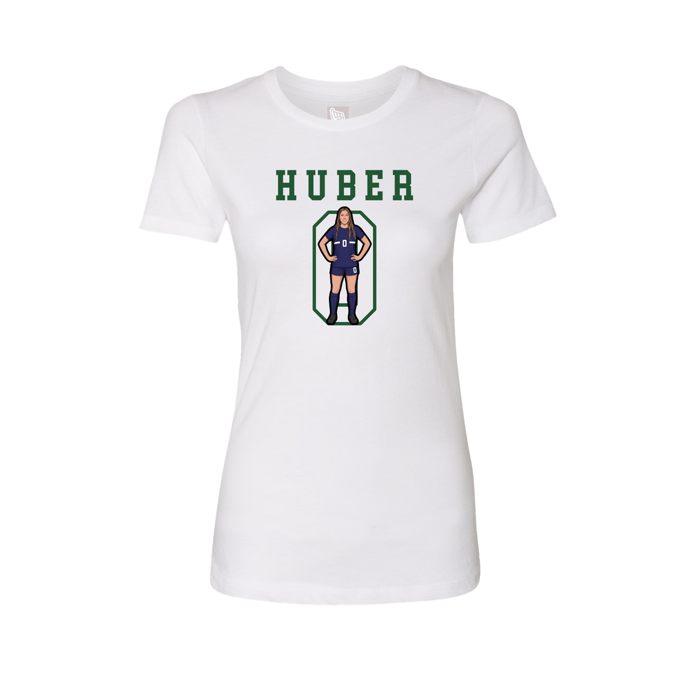 Fitted Women's Tee — Shirsey in White