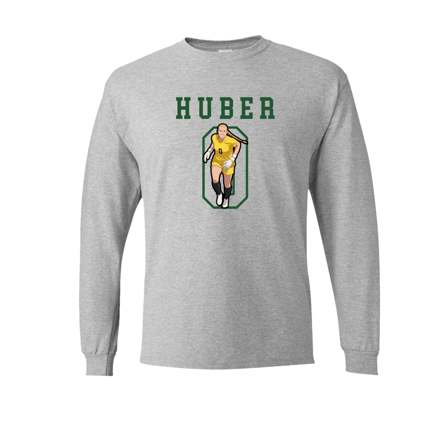 Long Sleeve Tee — Shirsey in Grey