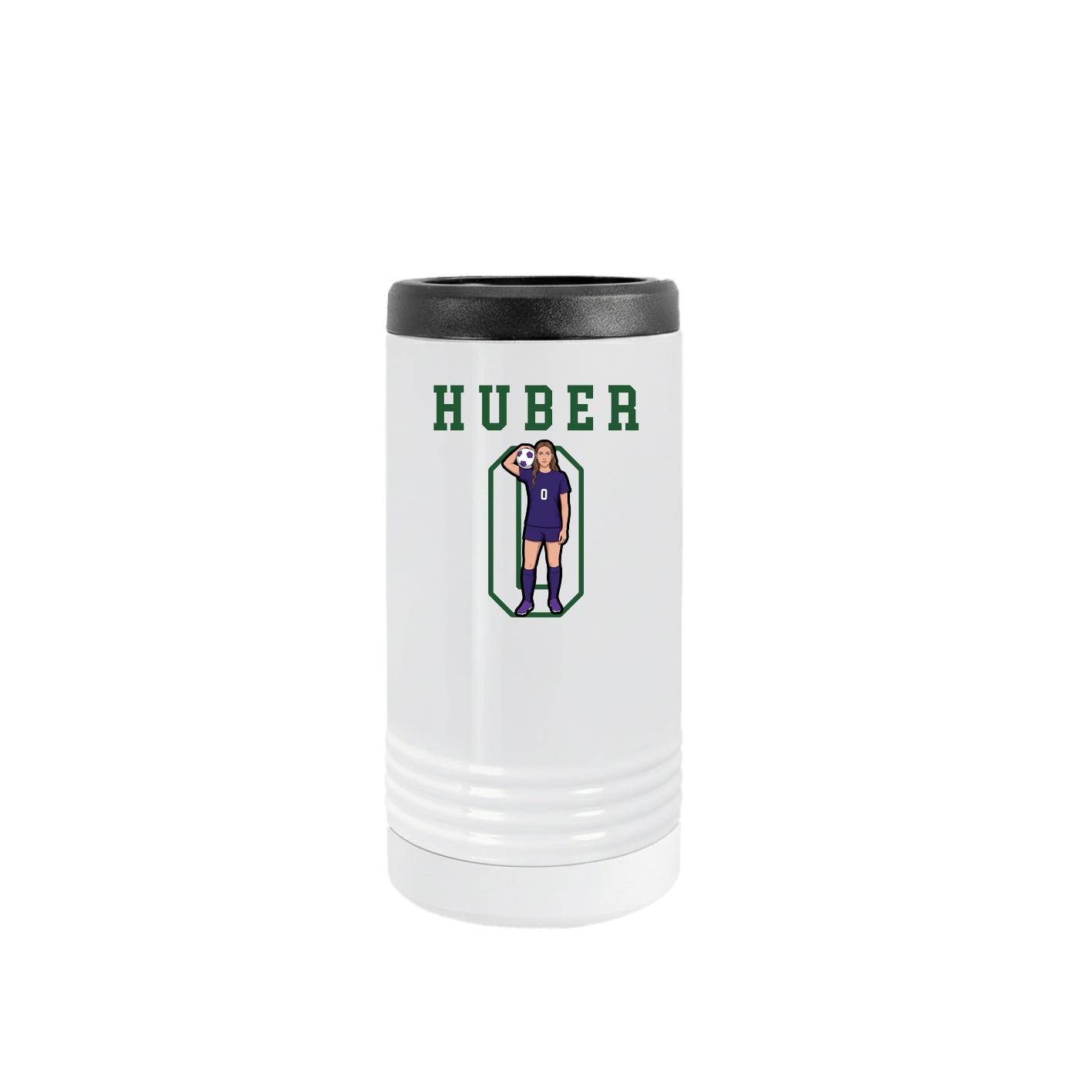 Slim Beverage Holder — Shirsey in White