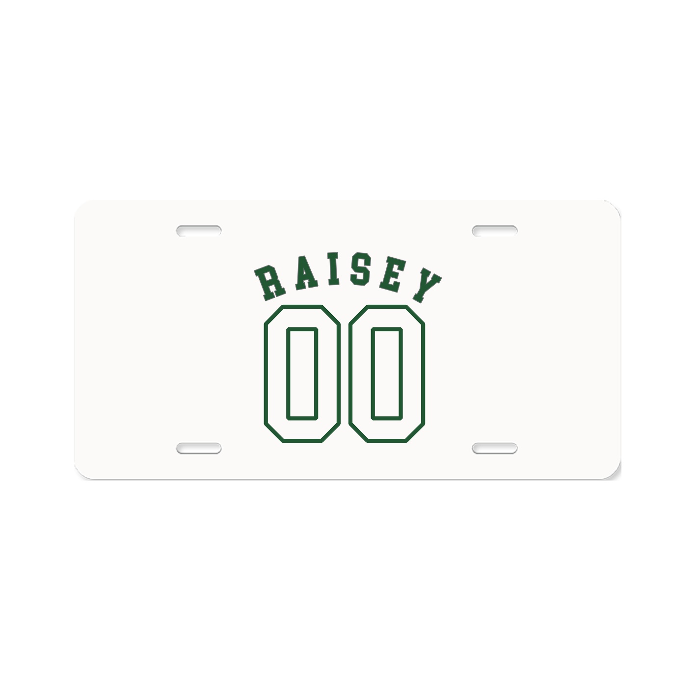 License Plate — Shirsey Arch in Classic