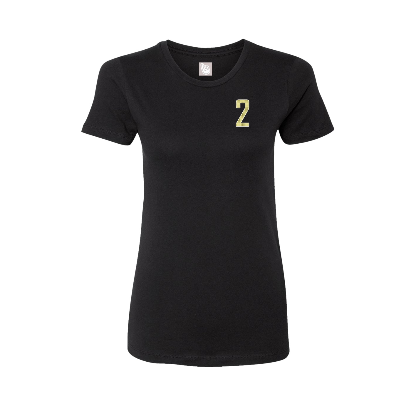 Womens Tee — Front Shirsy in Black