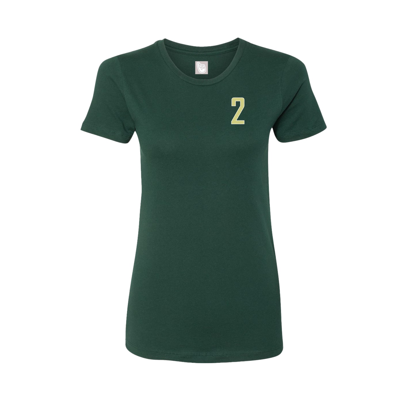 Womens Tee — Front Shirsy in Green
