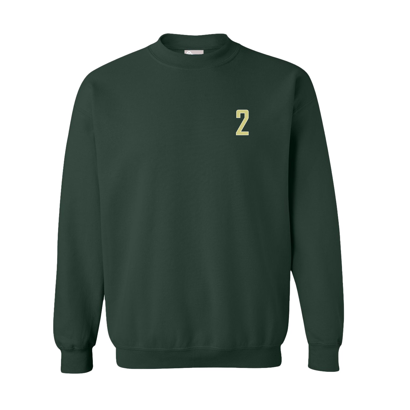 Fleece Crew — Front Shirsy in Green