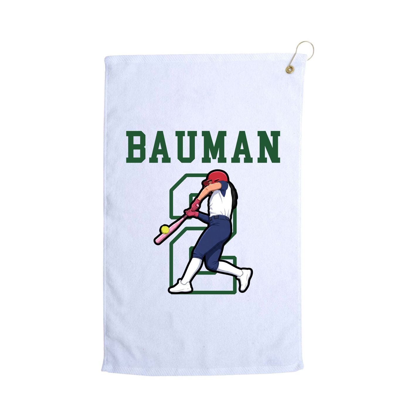 Golf Towel — Shirsey in White
