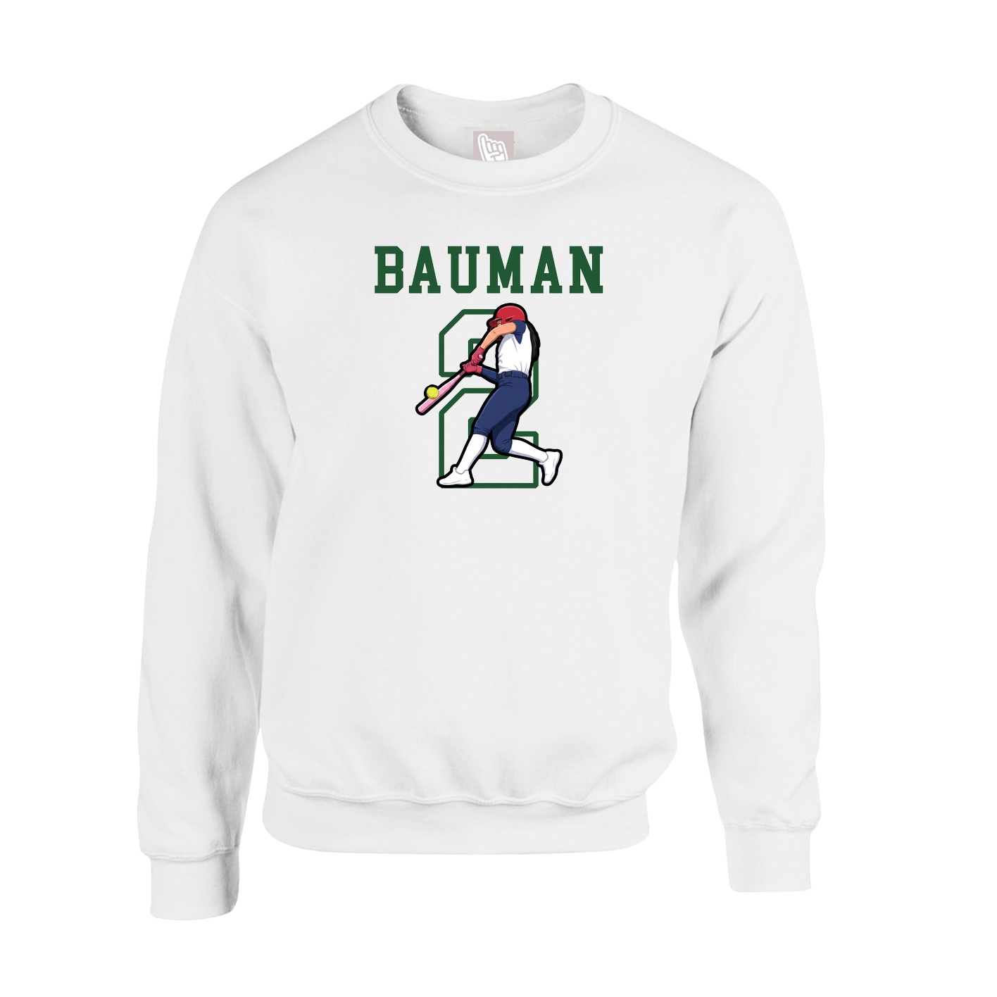 Fleece Crew — Shirsey in White