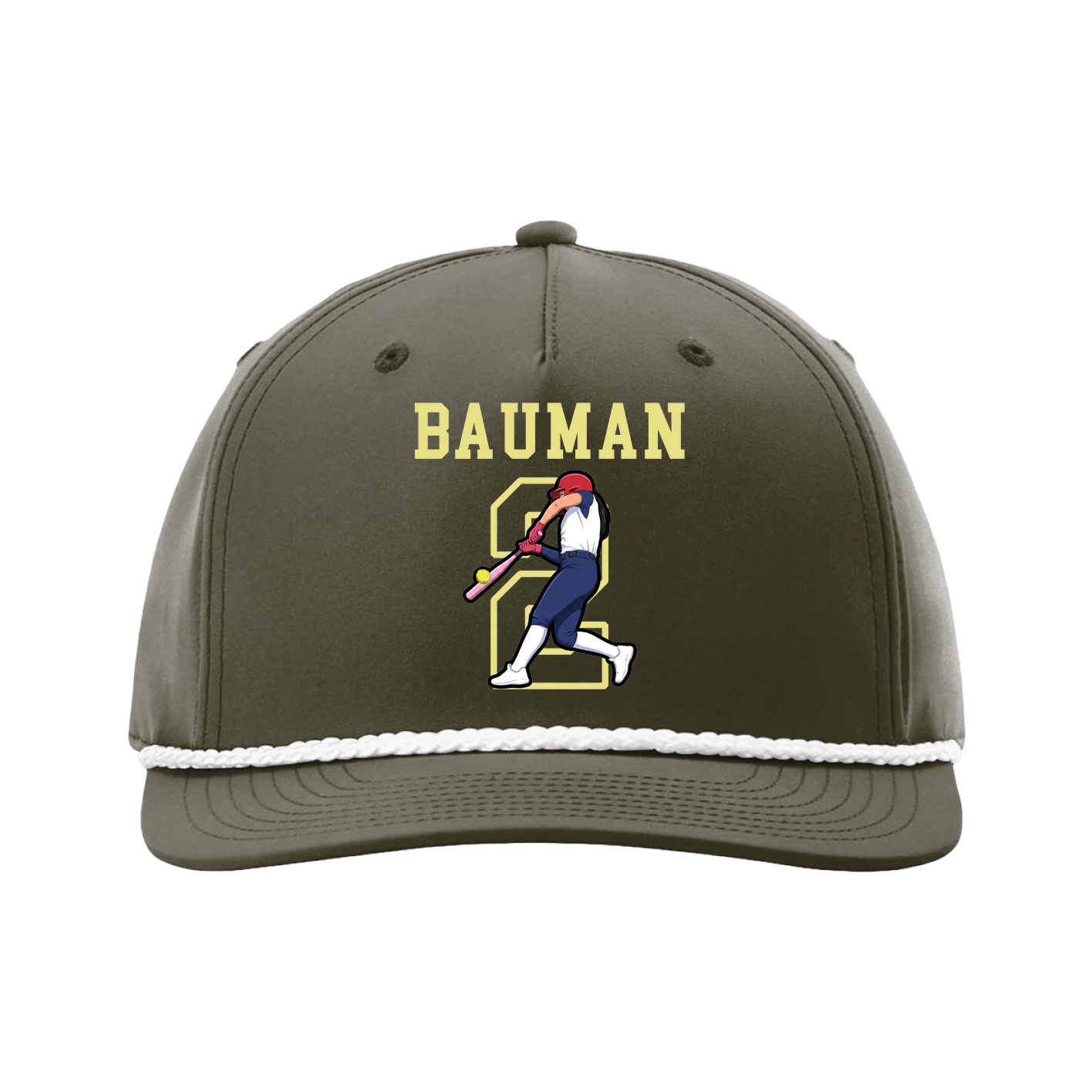 Five-Panel Classic Rope Cap — Shirsey in Green