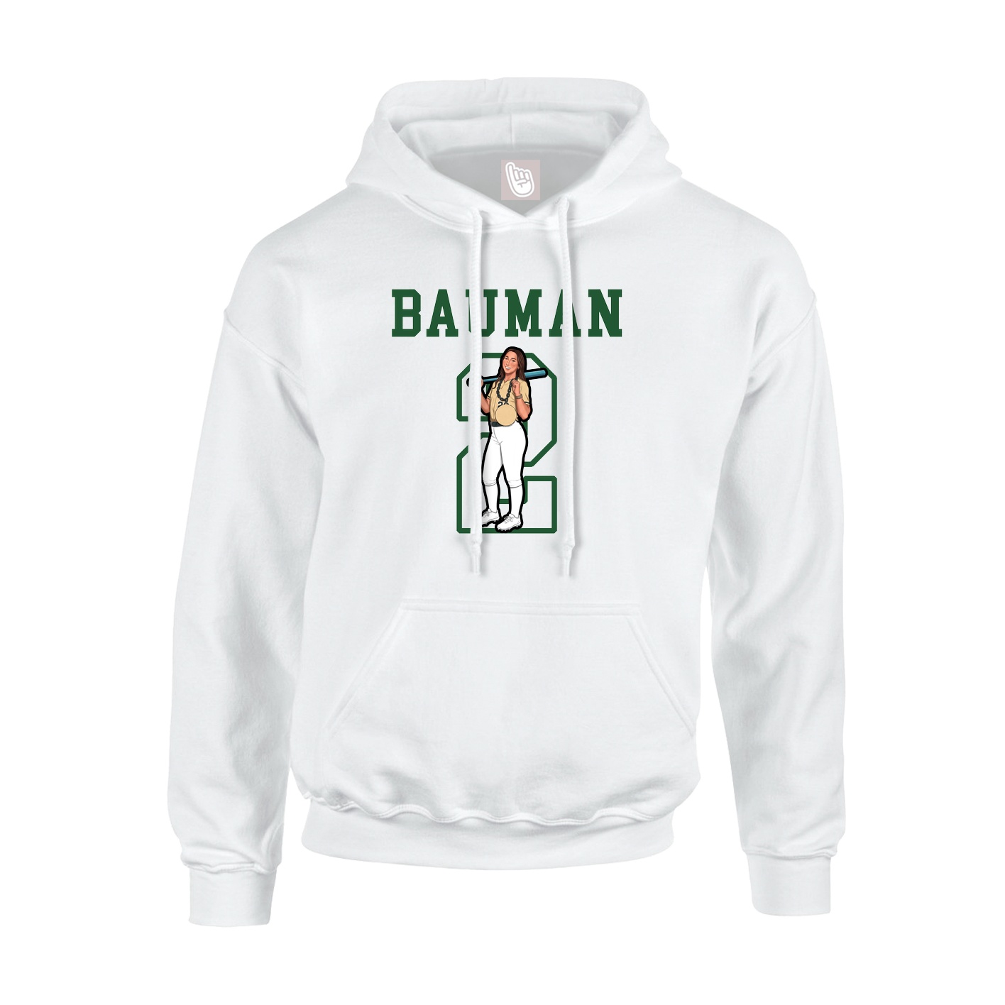 Youth Hoodie — Shirsey in White