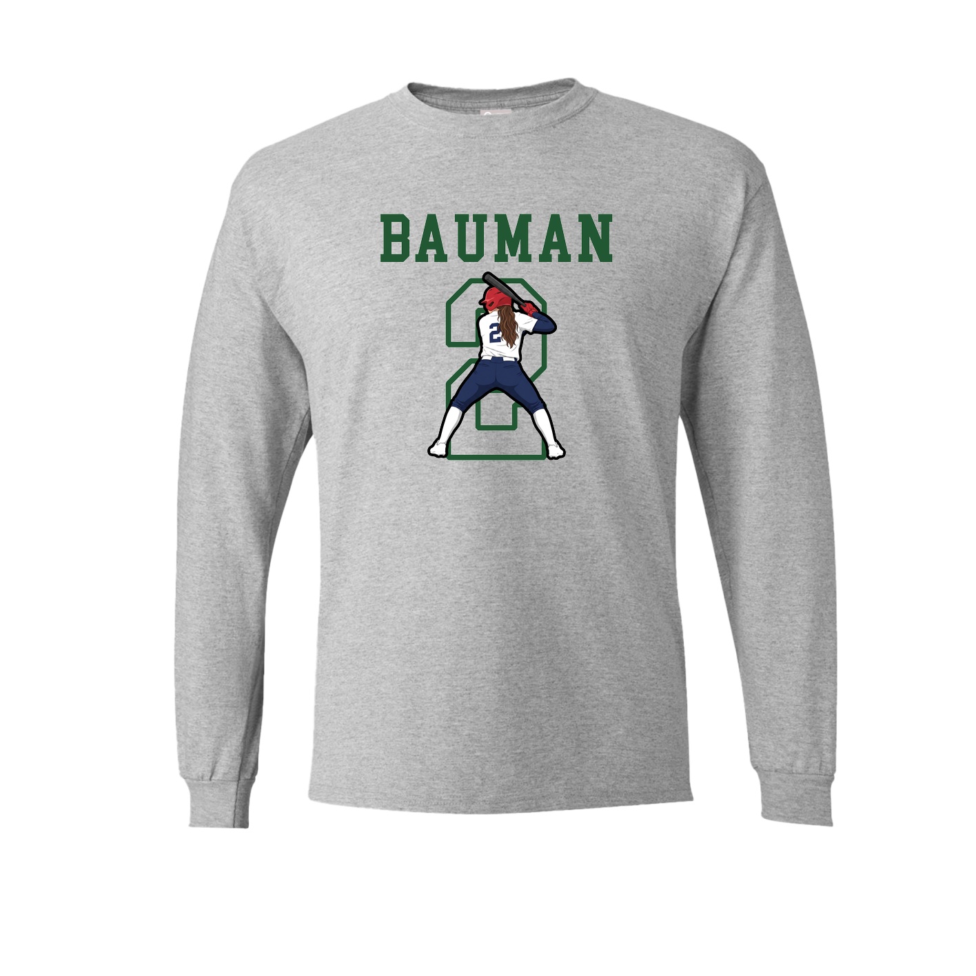 Long Sleeve Tee — Shirsey in Grey