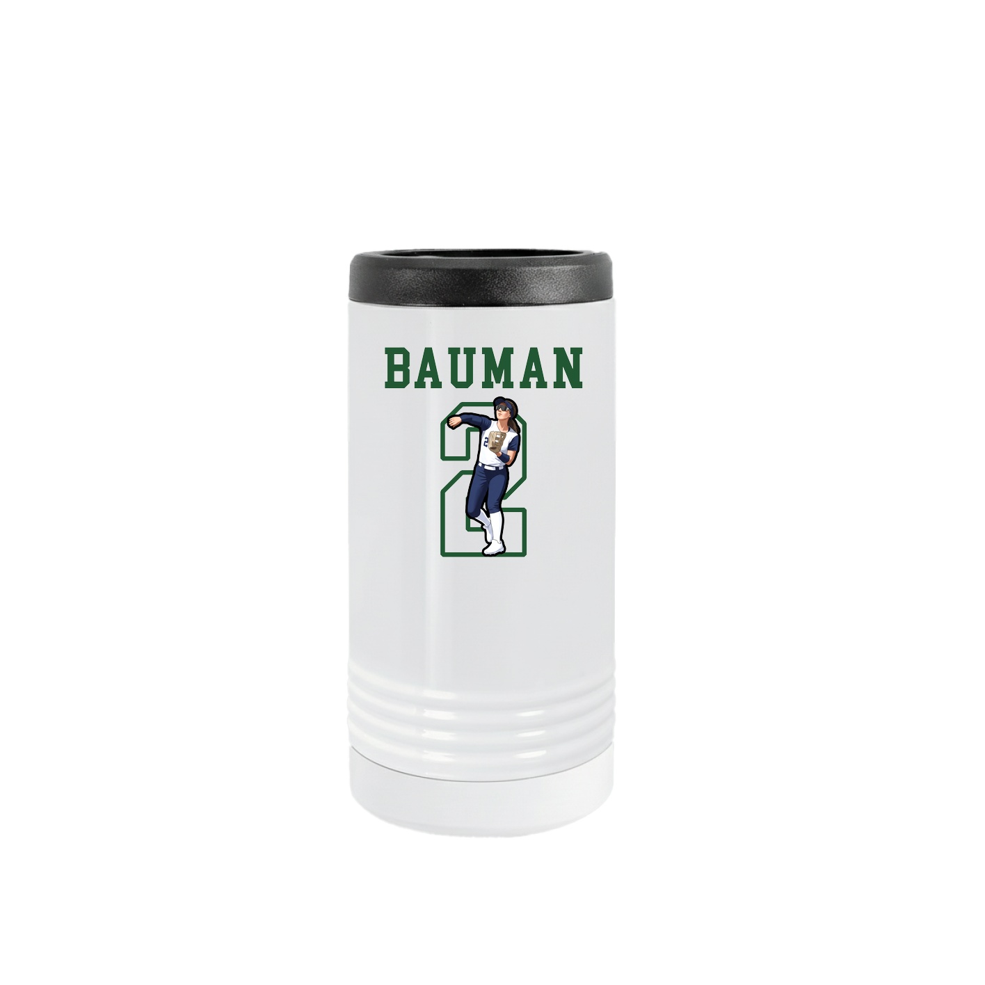 Slim Beverage Holder — Shirsey in White