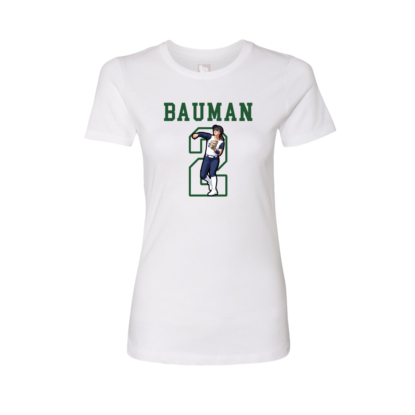 Fitted Women's Tee — Shirsey in White