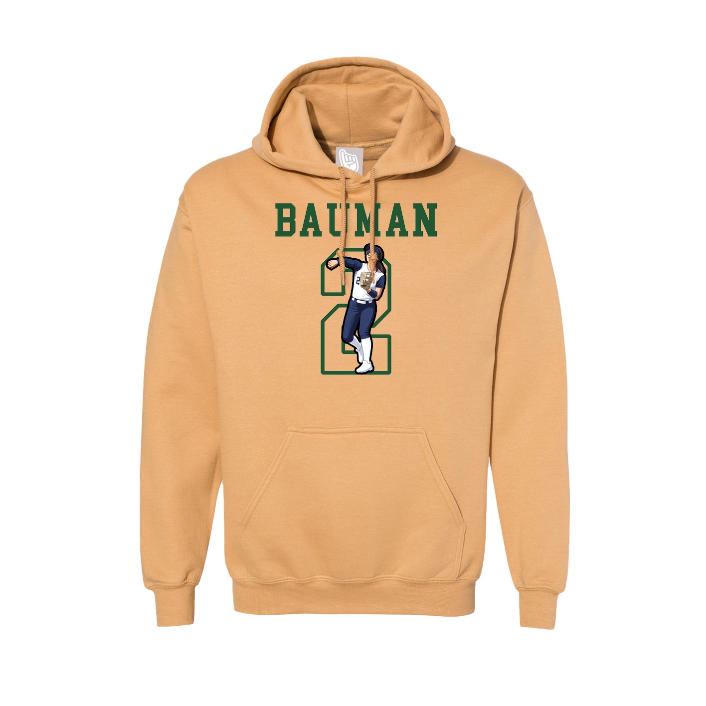 Hoodie — Shirsey in Vegas Gold