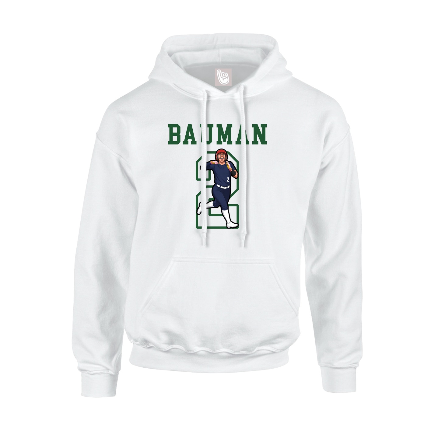 Youth Hoodie — Shirsey in White