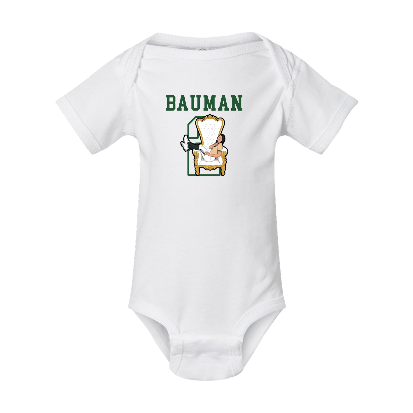 Baby Onesie — Shirsey in White