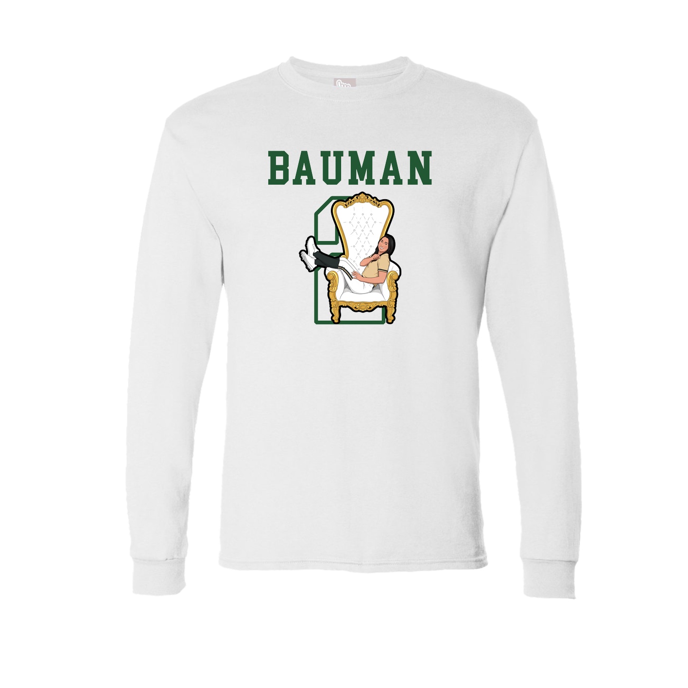 Long Sleeve Tee — Shirsey in White