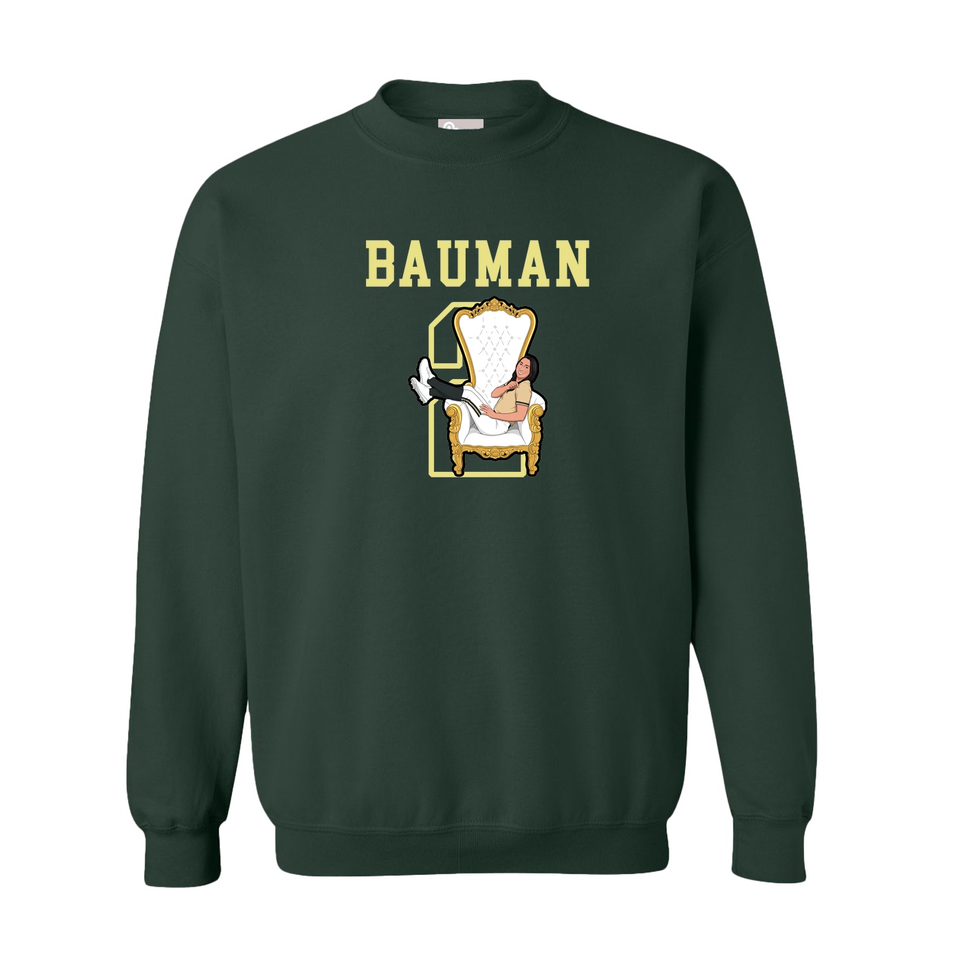 Fleece Crew — Shirsey in Green