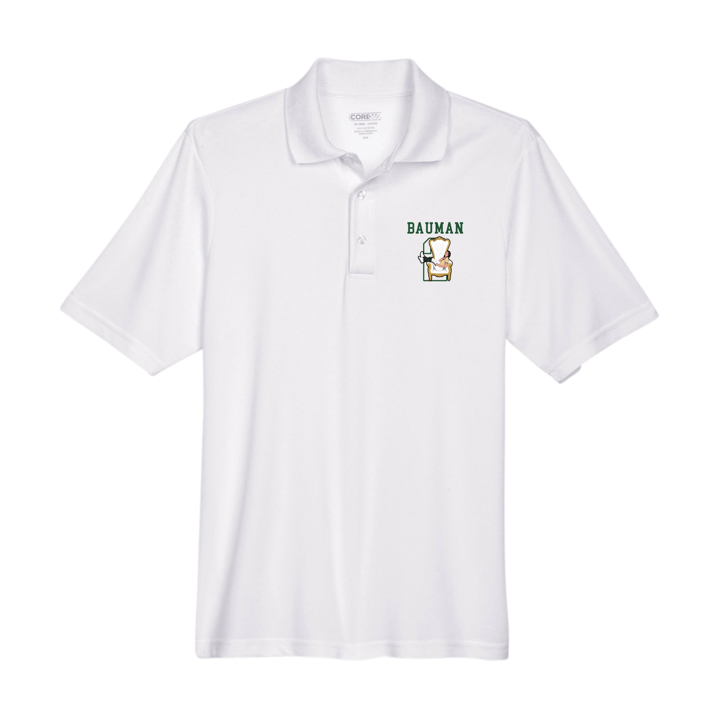 Performance Polo — Shirsey in White