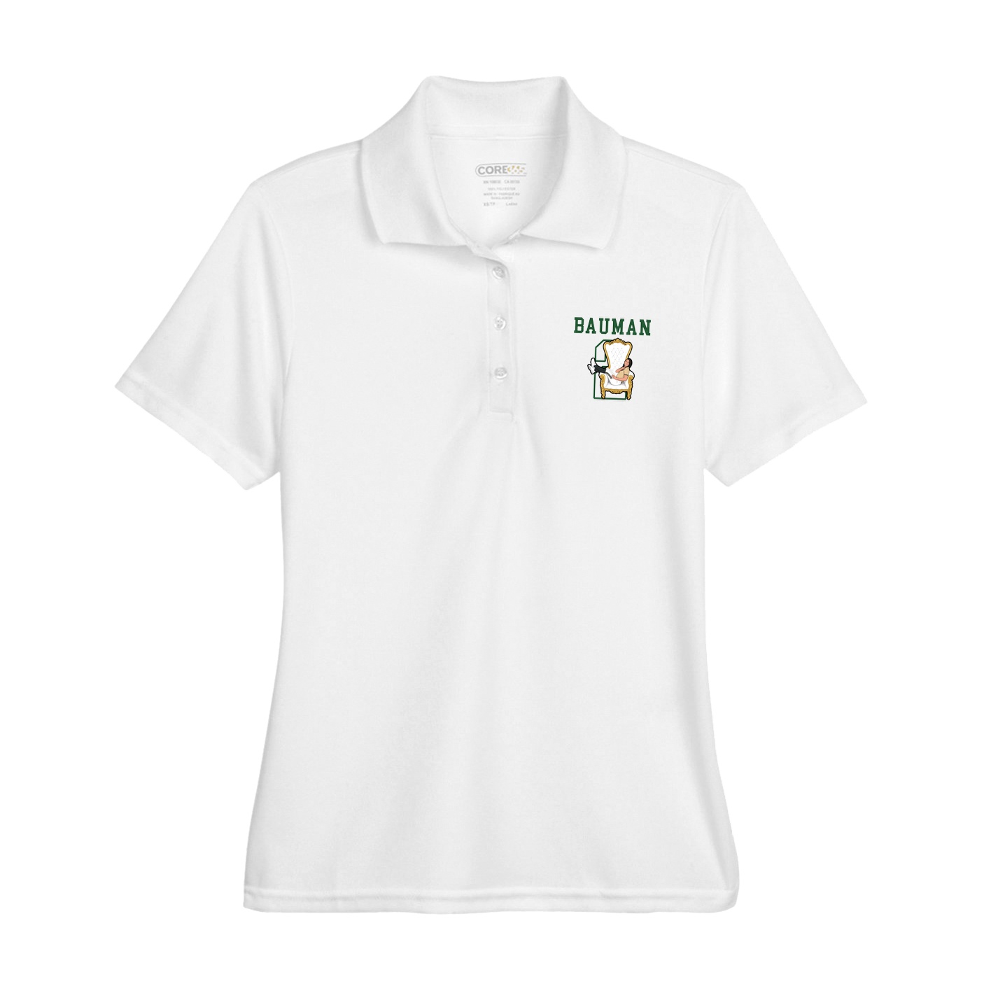 Womens Performance Polo — Shirsey in White