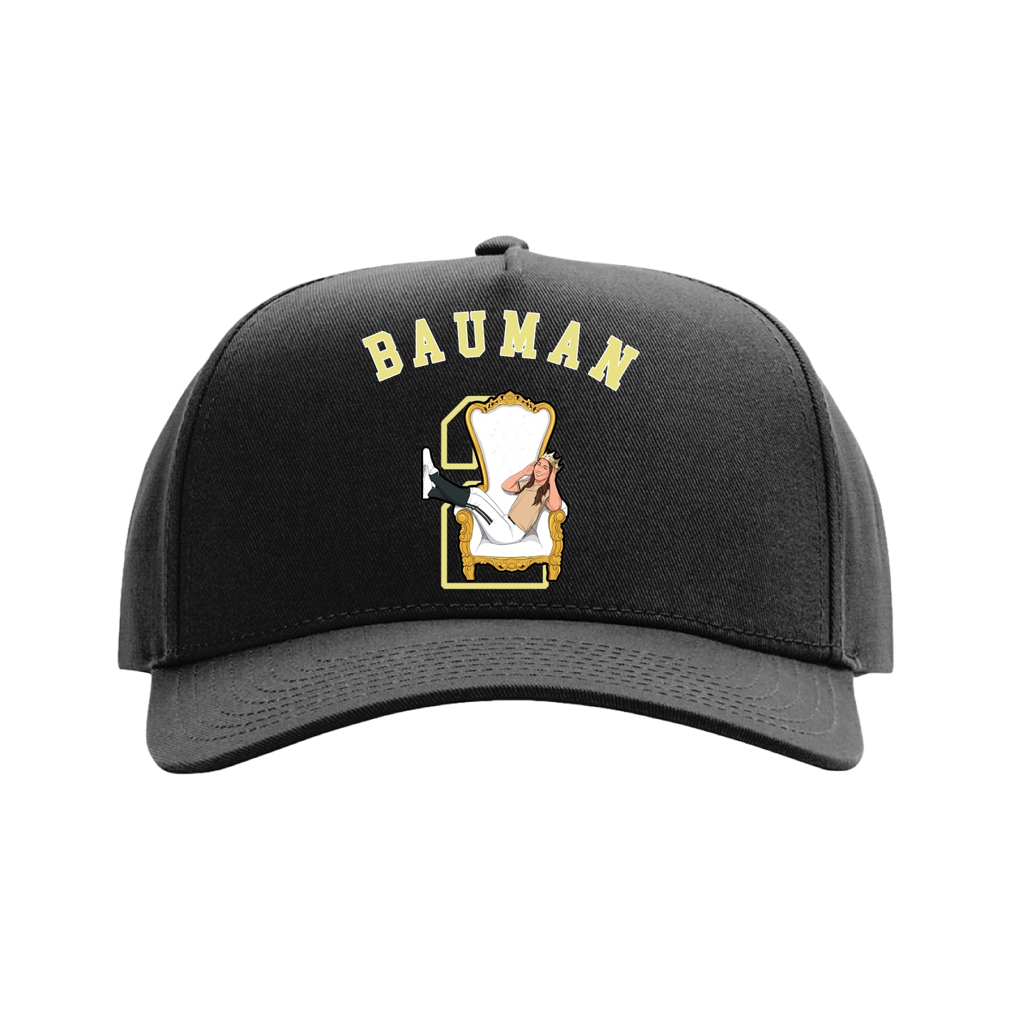 Full Fabric Five-Panel Champ Cap
