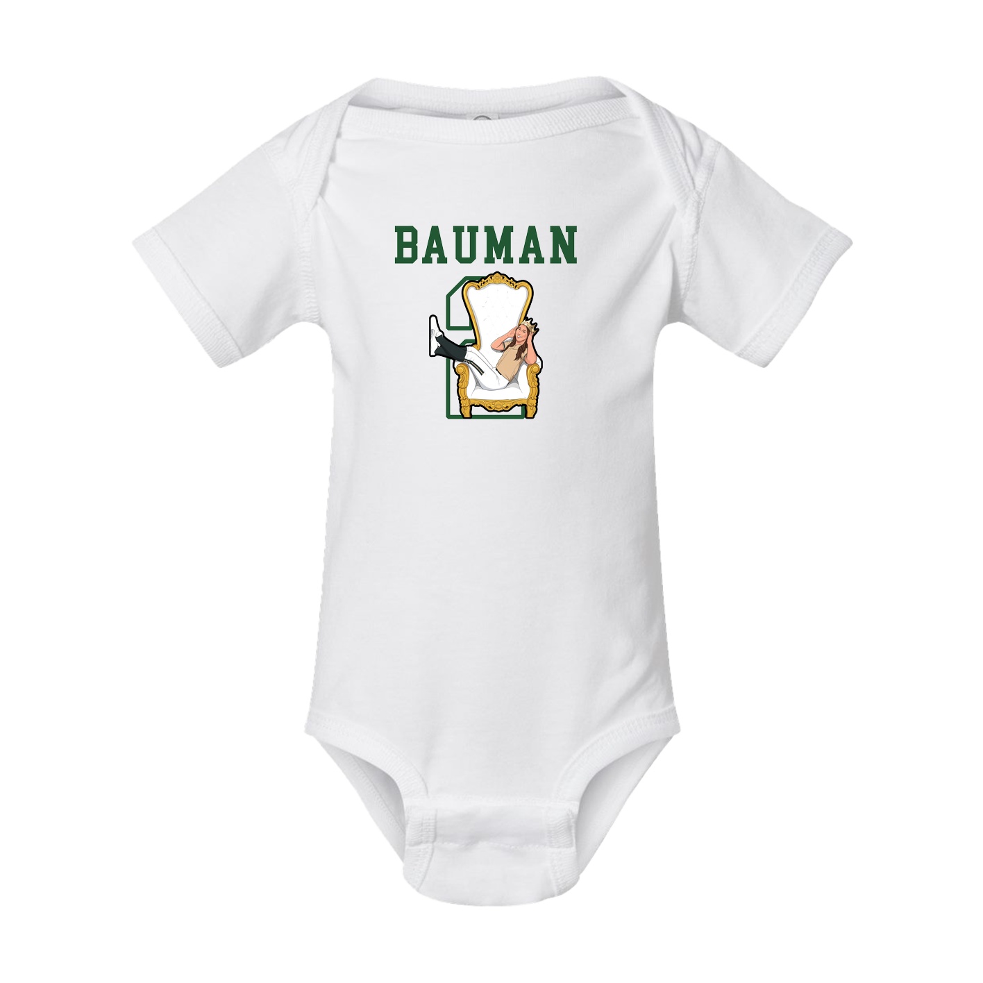 Baby Onesie — Shirsey in White