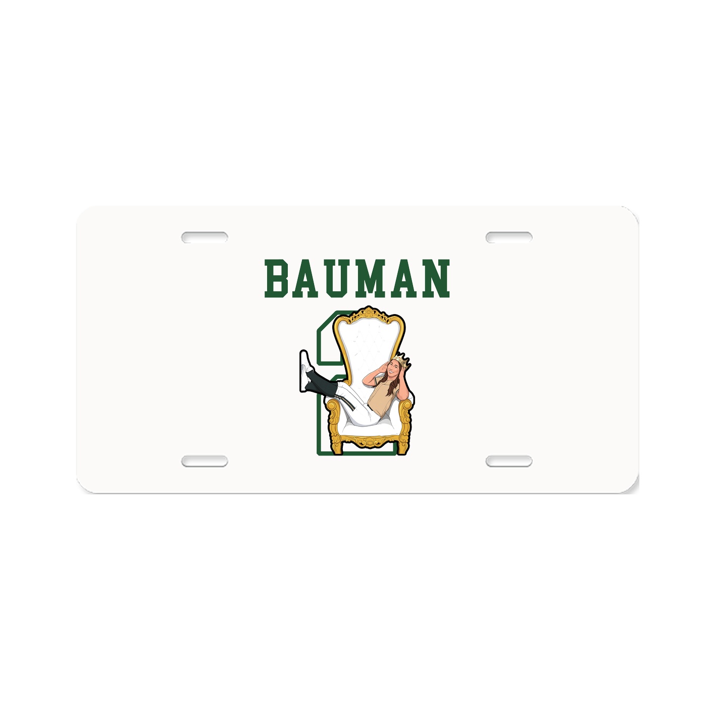 License Plate — Shirsey in Classic