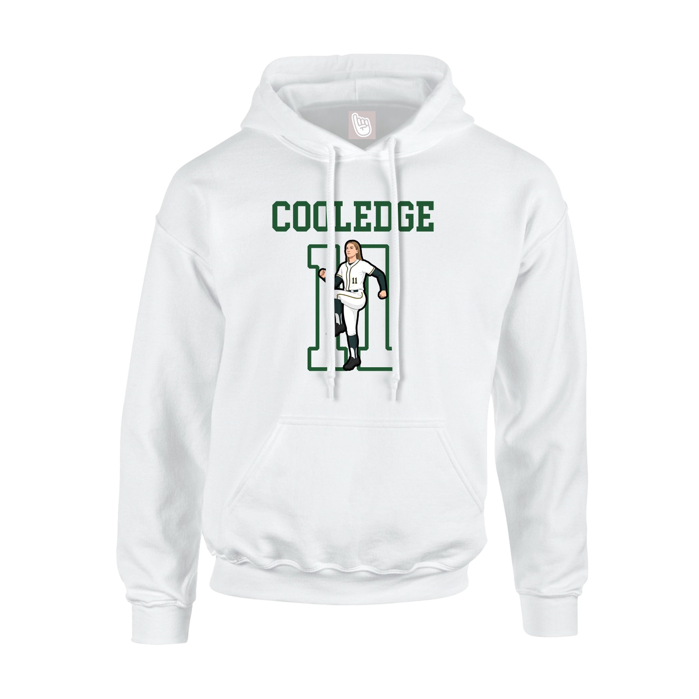 Youth Hoodie — Shirsey in White