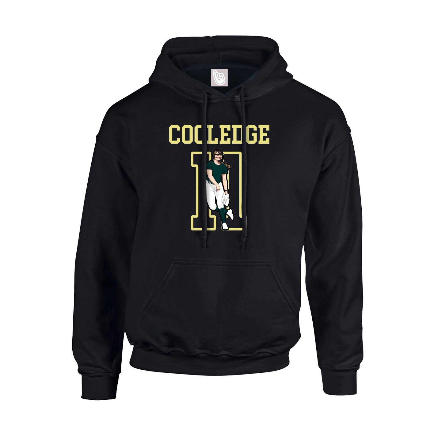Hoodie — Shirsey in Black